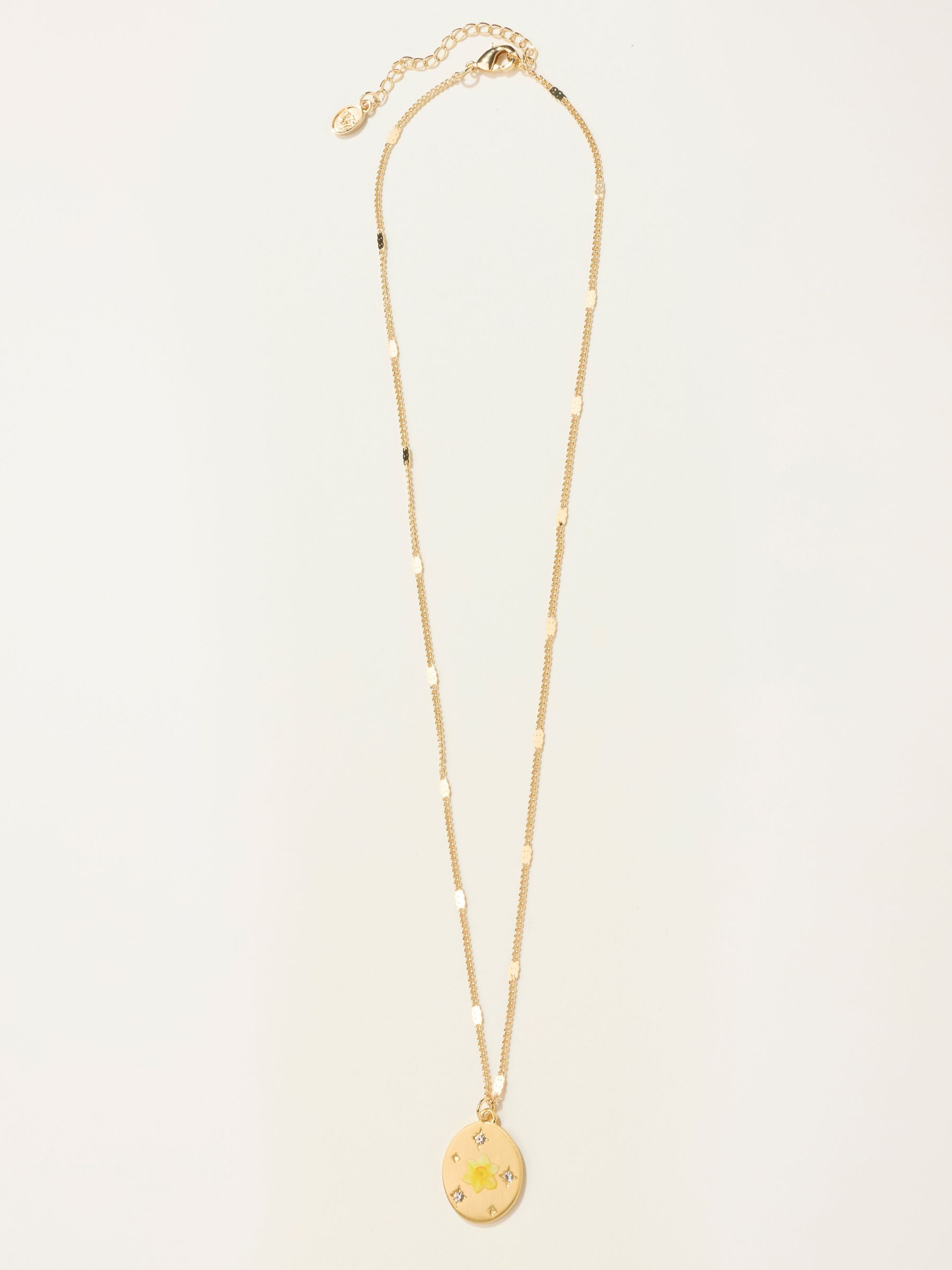 March - Birth Flower Necklace