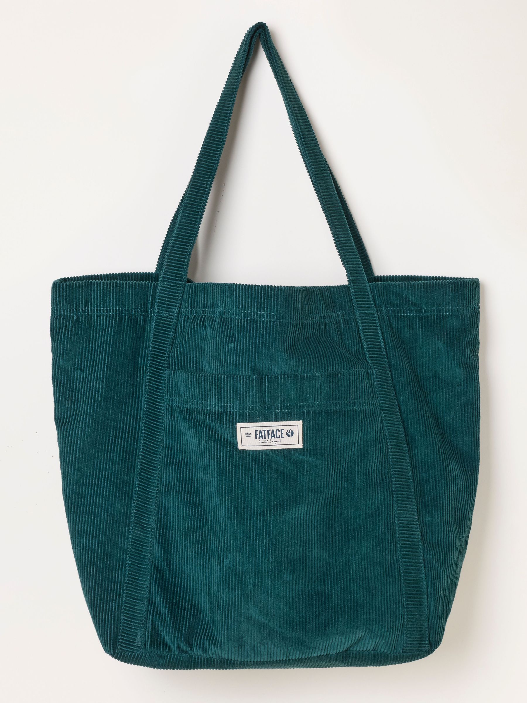 Teal Blue - Astrid Cord Tote Bag