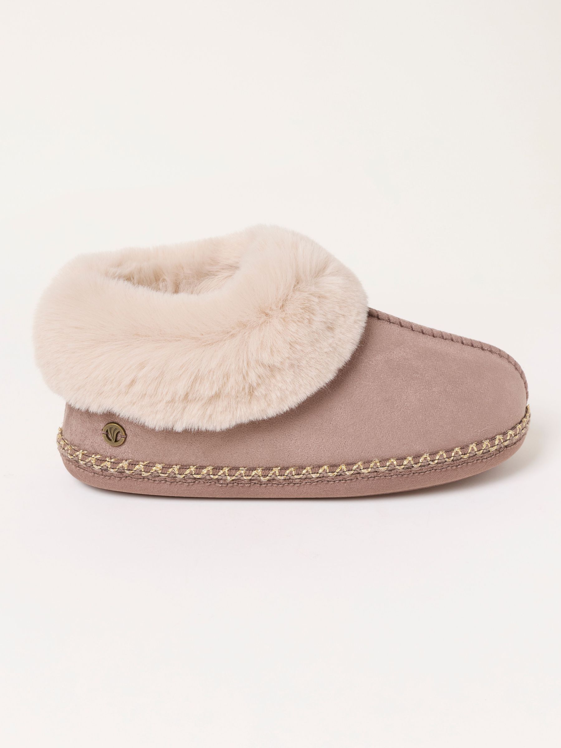 Lilac Purple - Faux Fur Boot Slipper