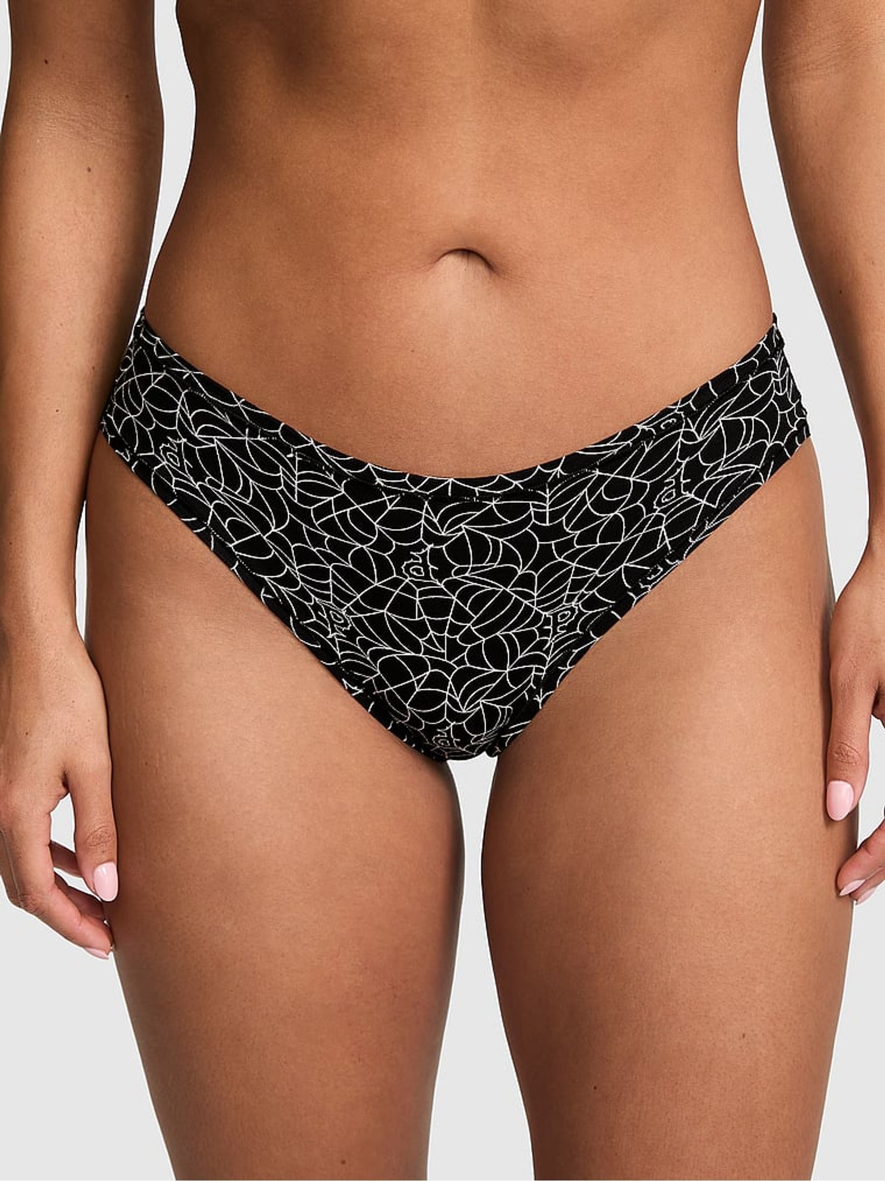 Halloween Black Spiderweb - Cheeky Cotton Knickers