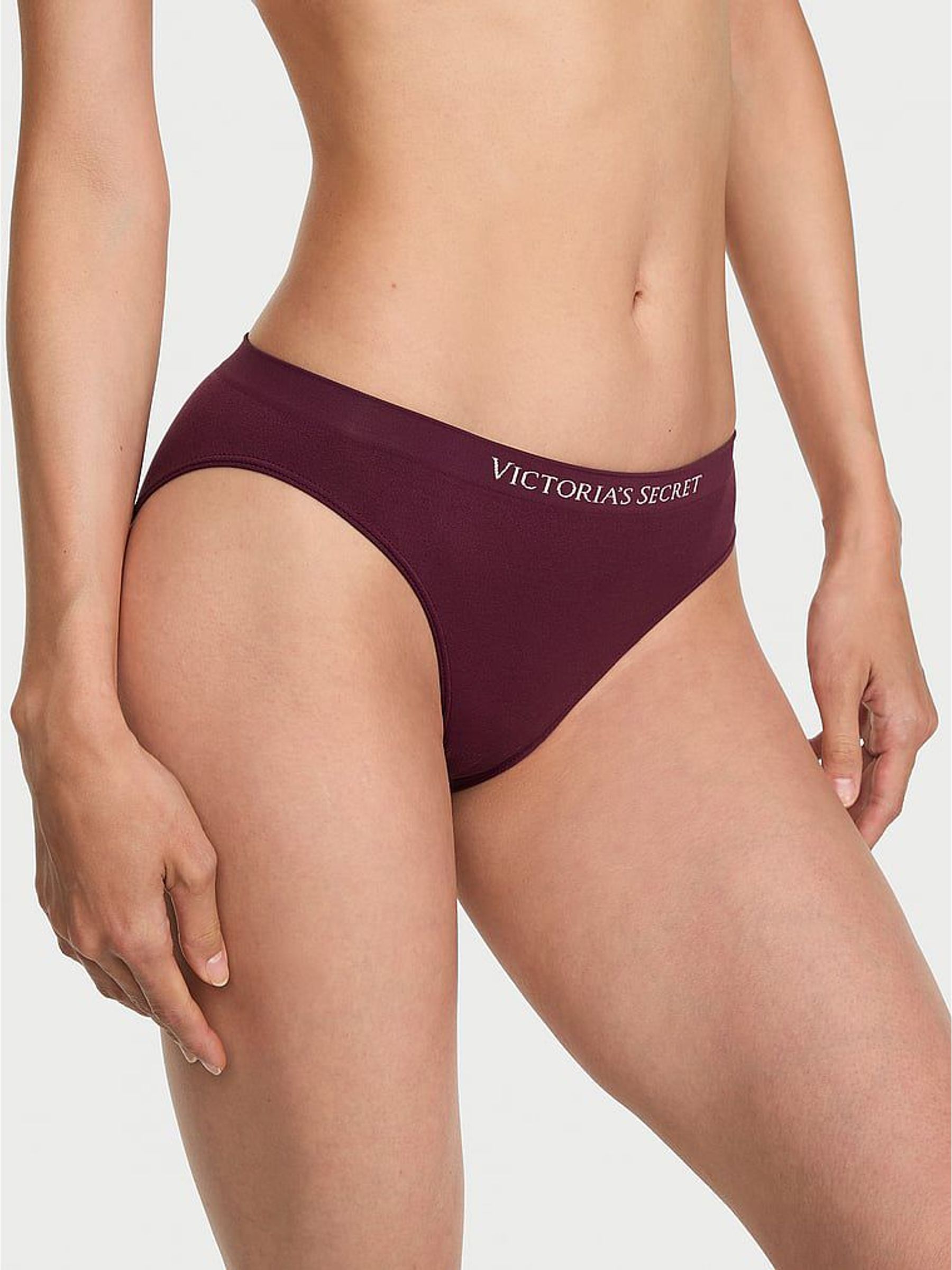 Rich Maroon Red - Thong Knickers