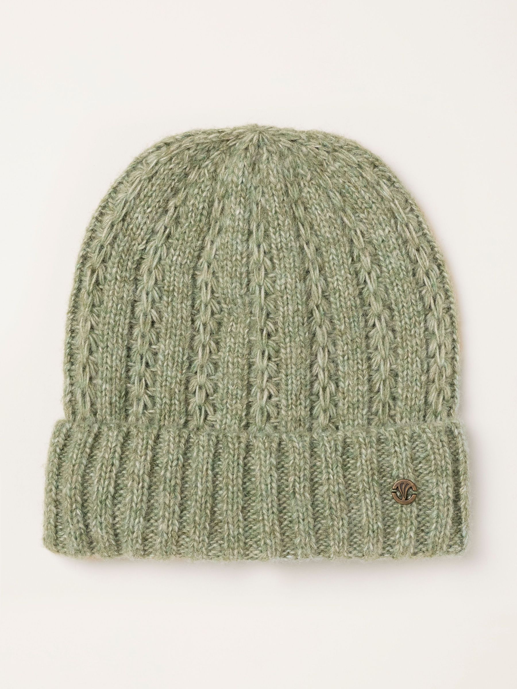 Green - Pointelle Beanie