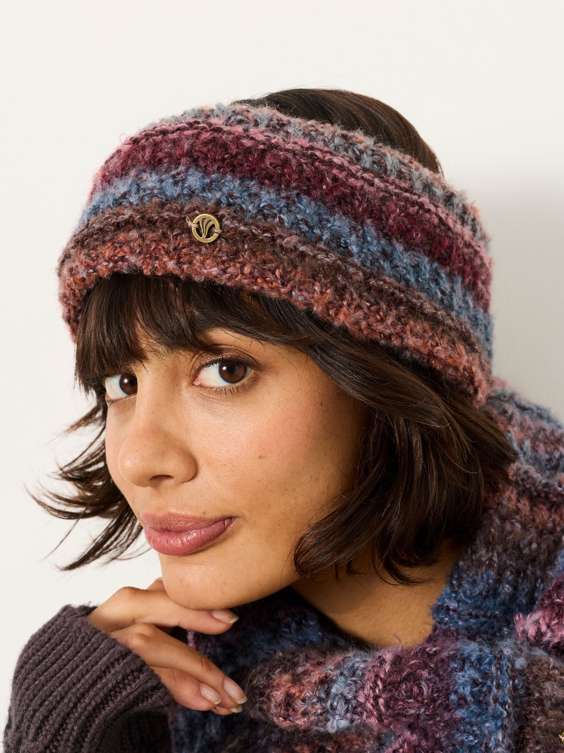 Teal Blue - Spacedye Headband