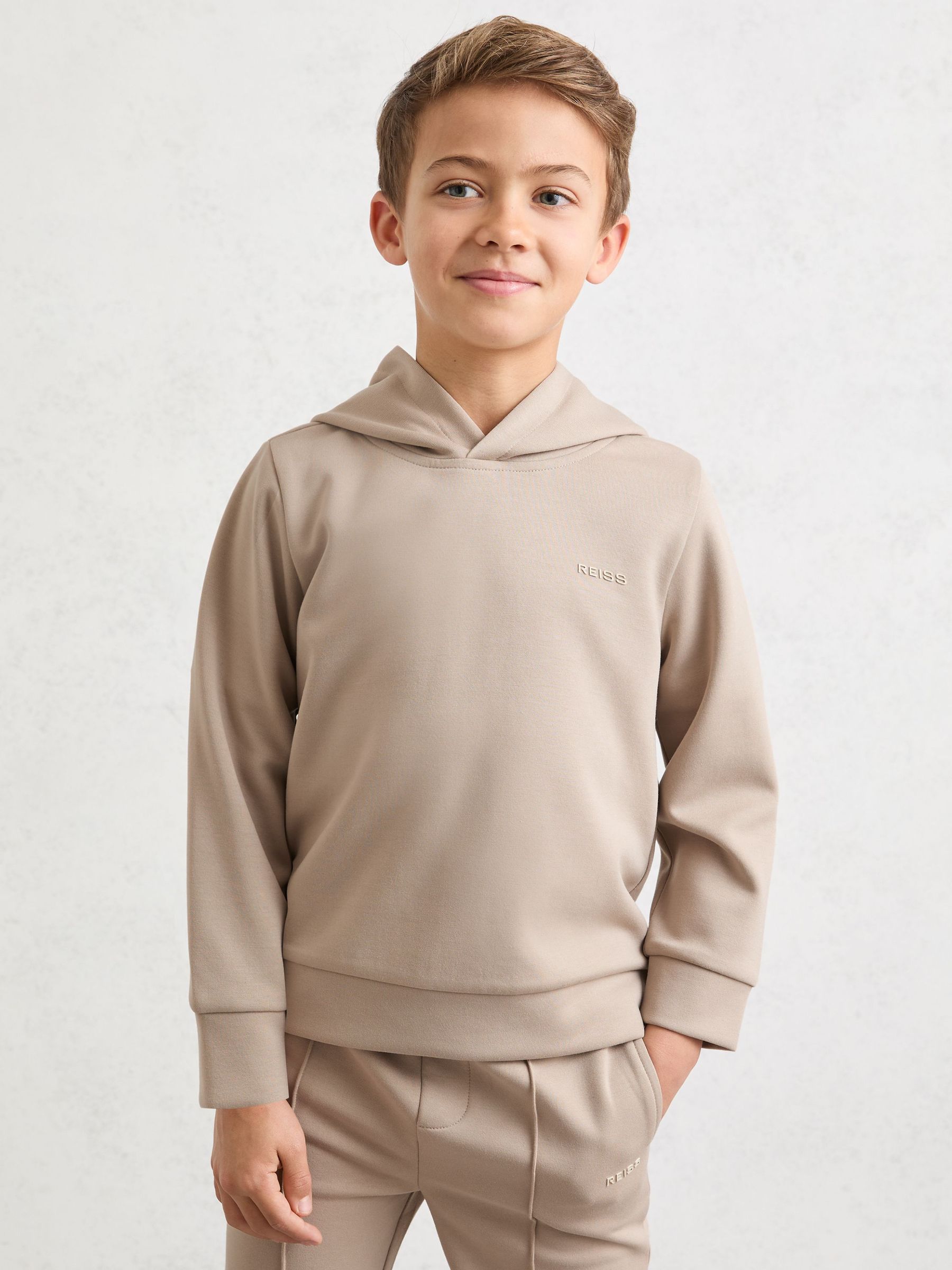 Hoodie in Stone (W08125) | $70