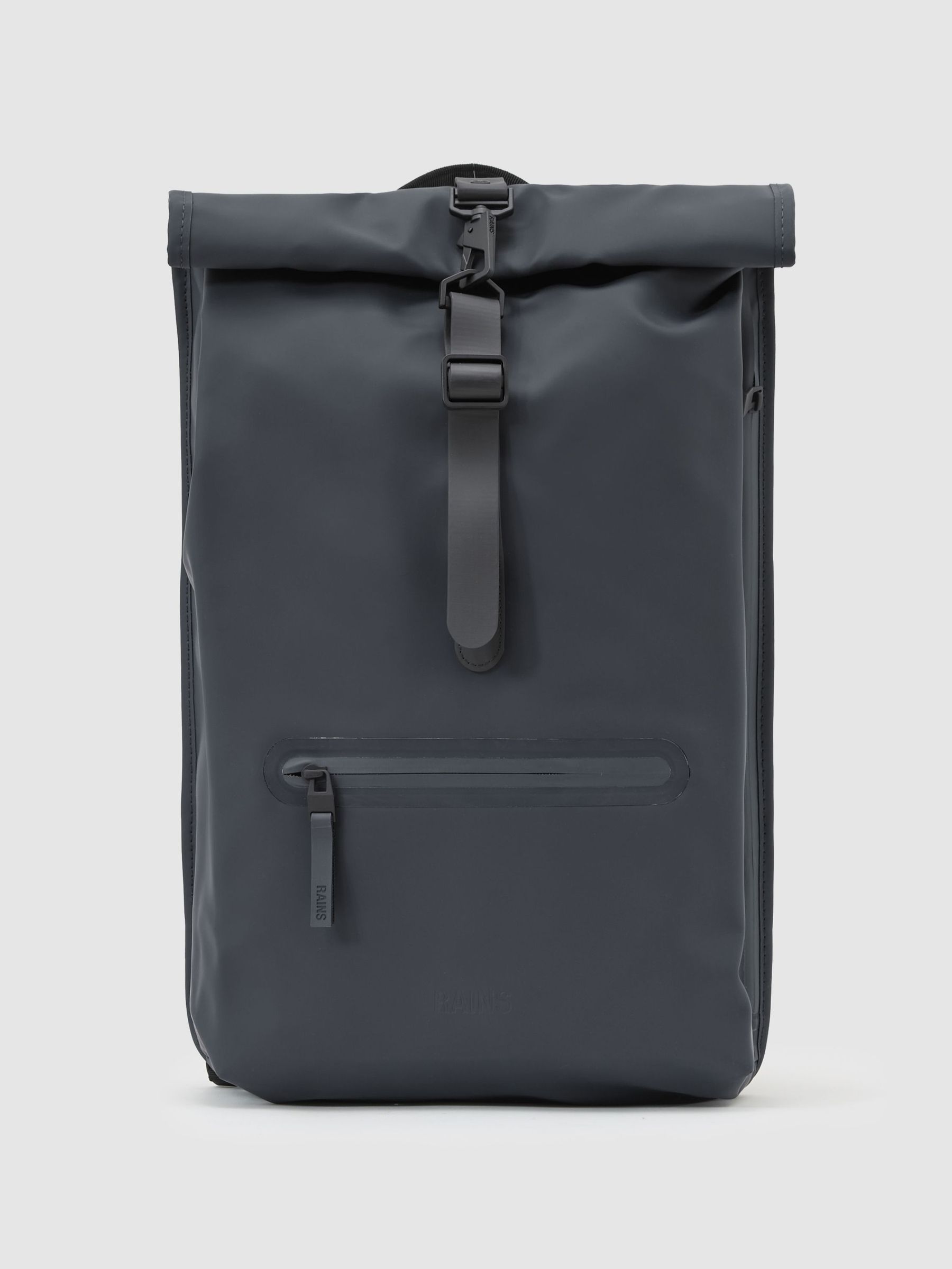 Rains Roll-Top Rucksack in Navy (W10846) | €145
