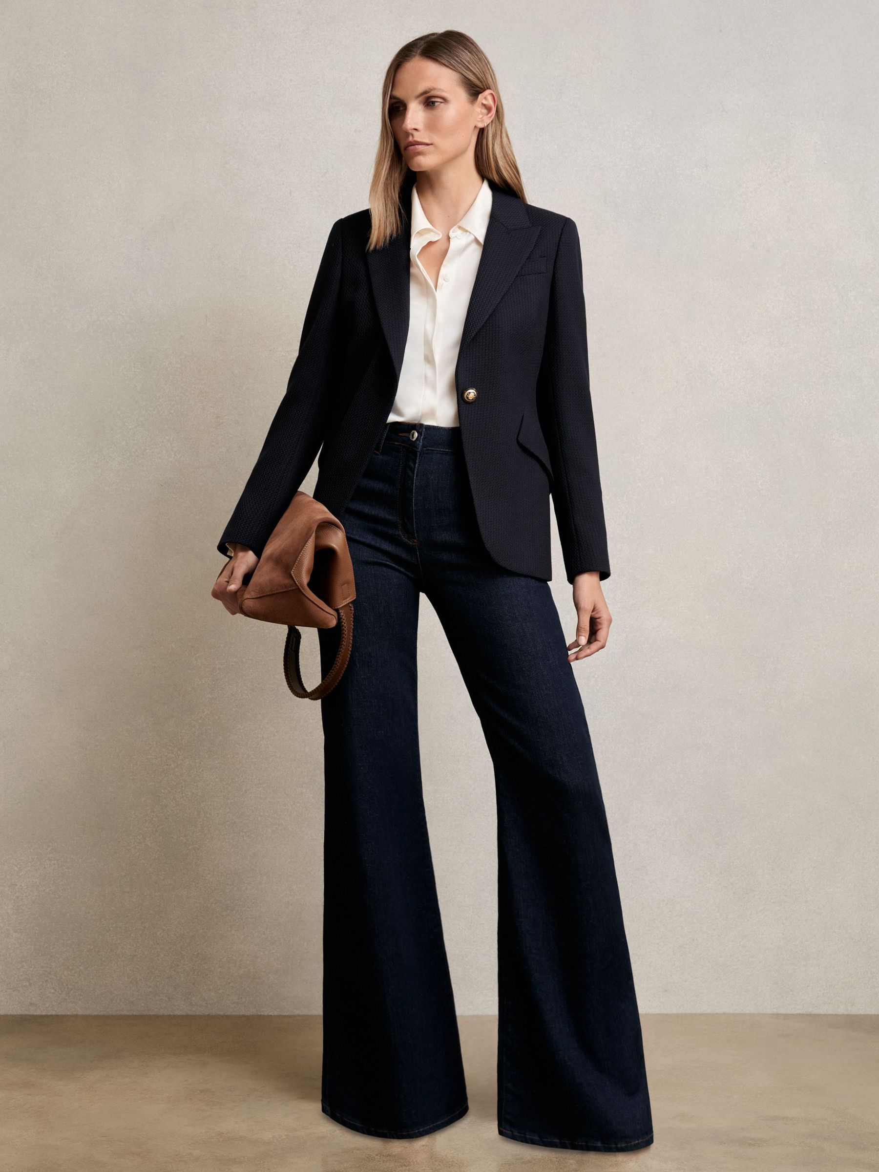 Jacket in Navy (W25006) | US$480