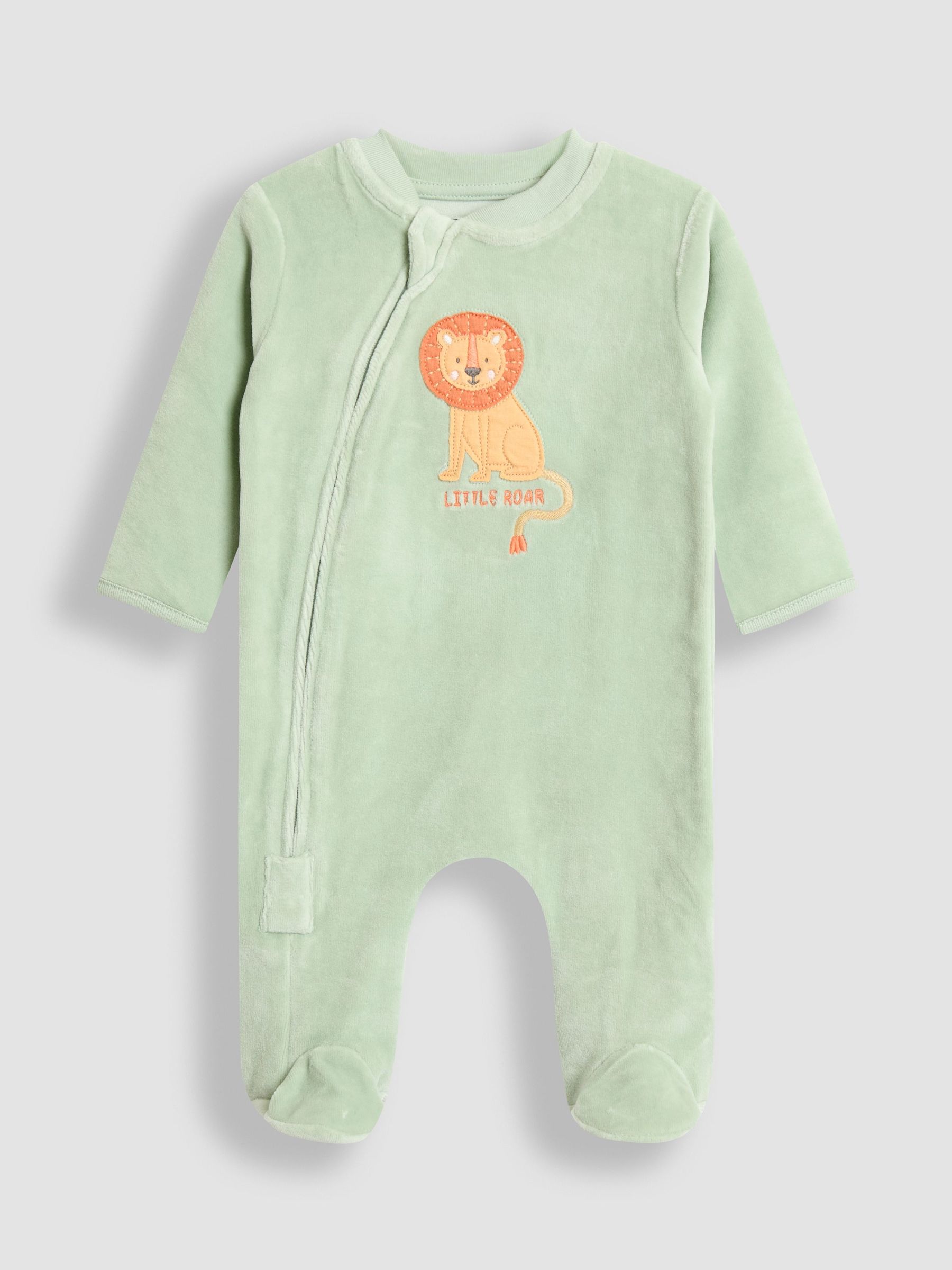 Green Lion Velour Applique All-In-One (W25189) | $41