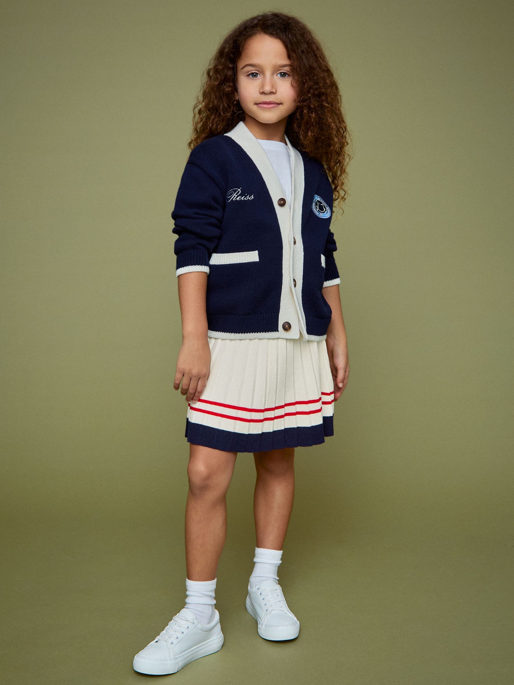 4-9 yrs SmileyWorld | Reiss Tennis Skirt in Off White (W25673) | US$60