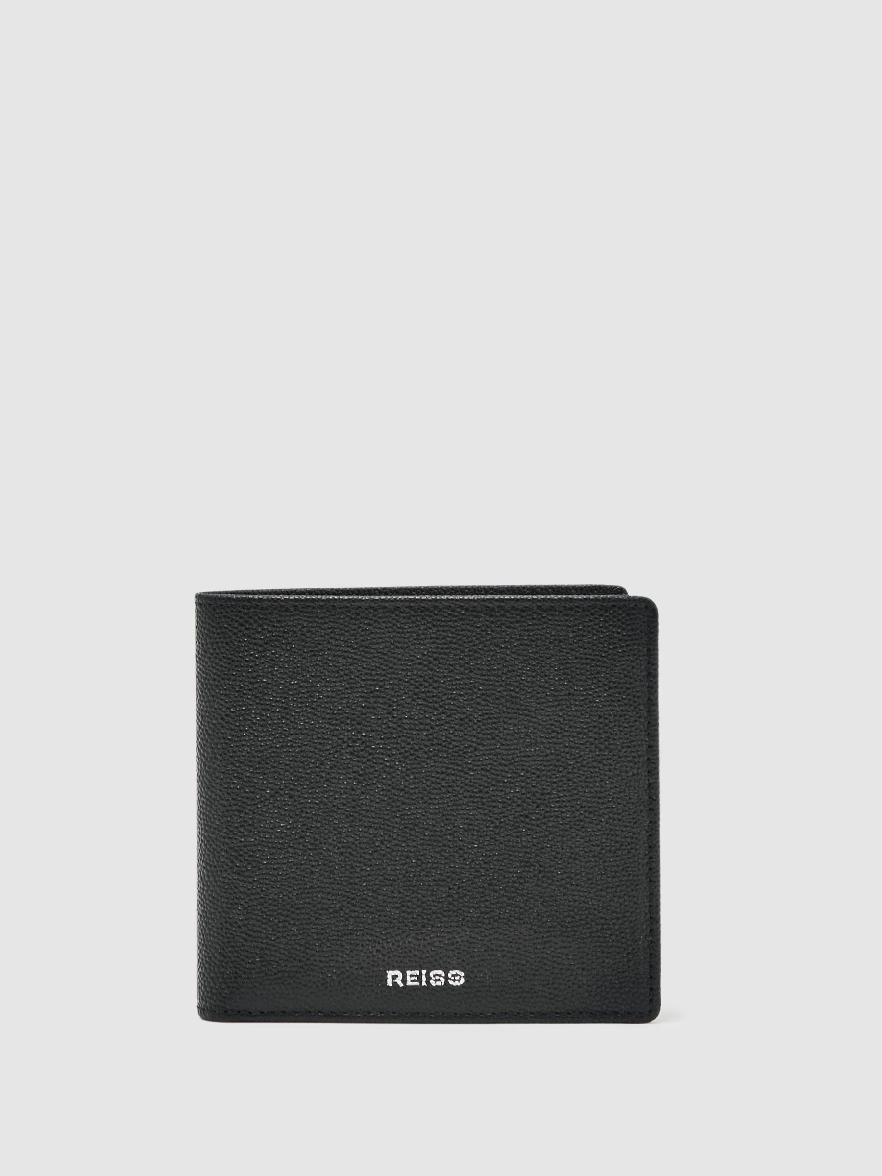 Micro-Grain Leather Wallet in Black (W27689) | HK$730