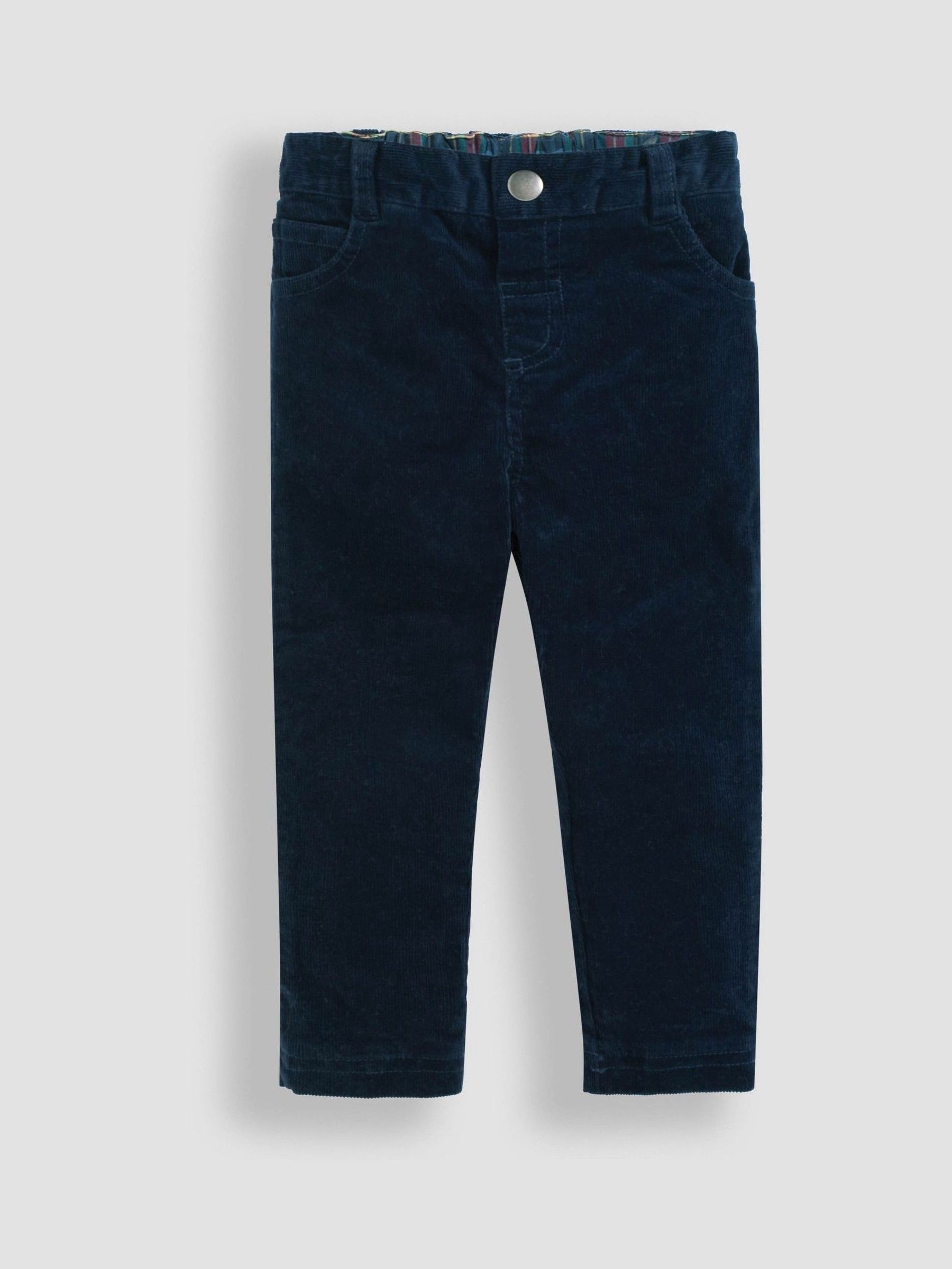 Blue Slim Cord Trousers (W28128) | $36 - $41