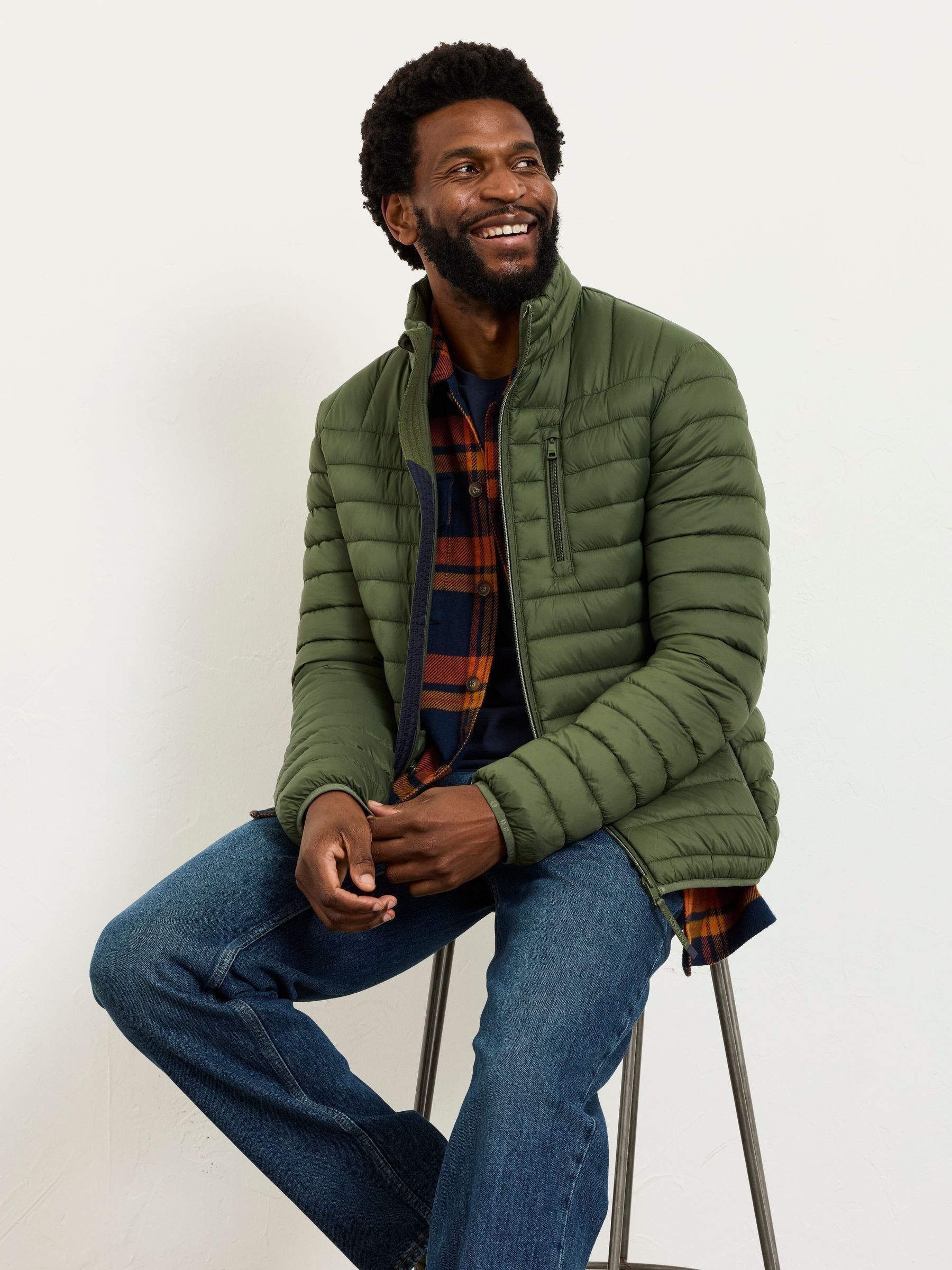 Men's Green Jackets | FatFace US