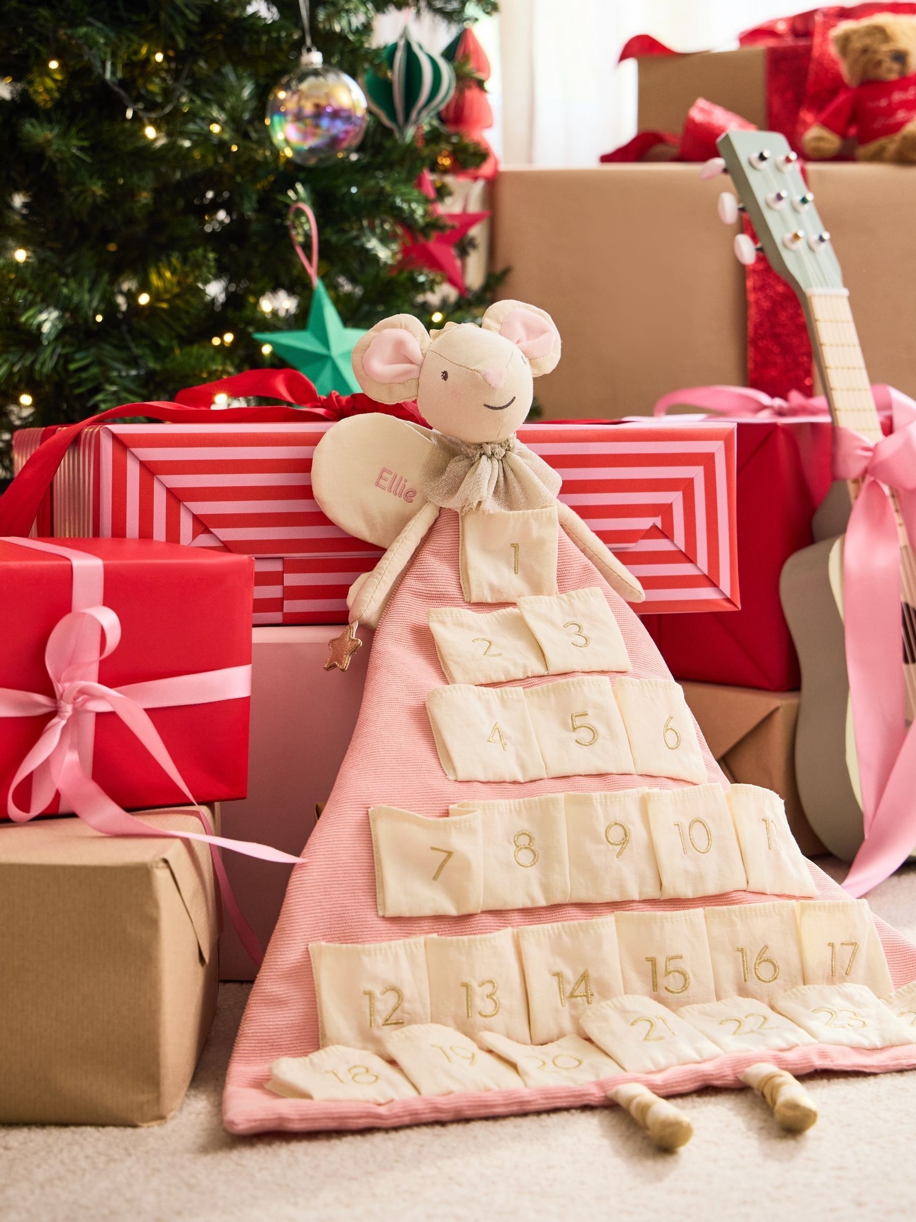 Fairy Mouse Hanging Advent Calendar (W32010) | $60