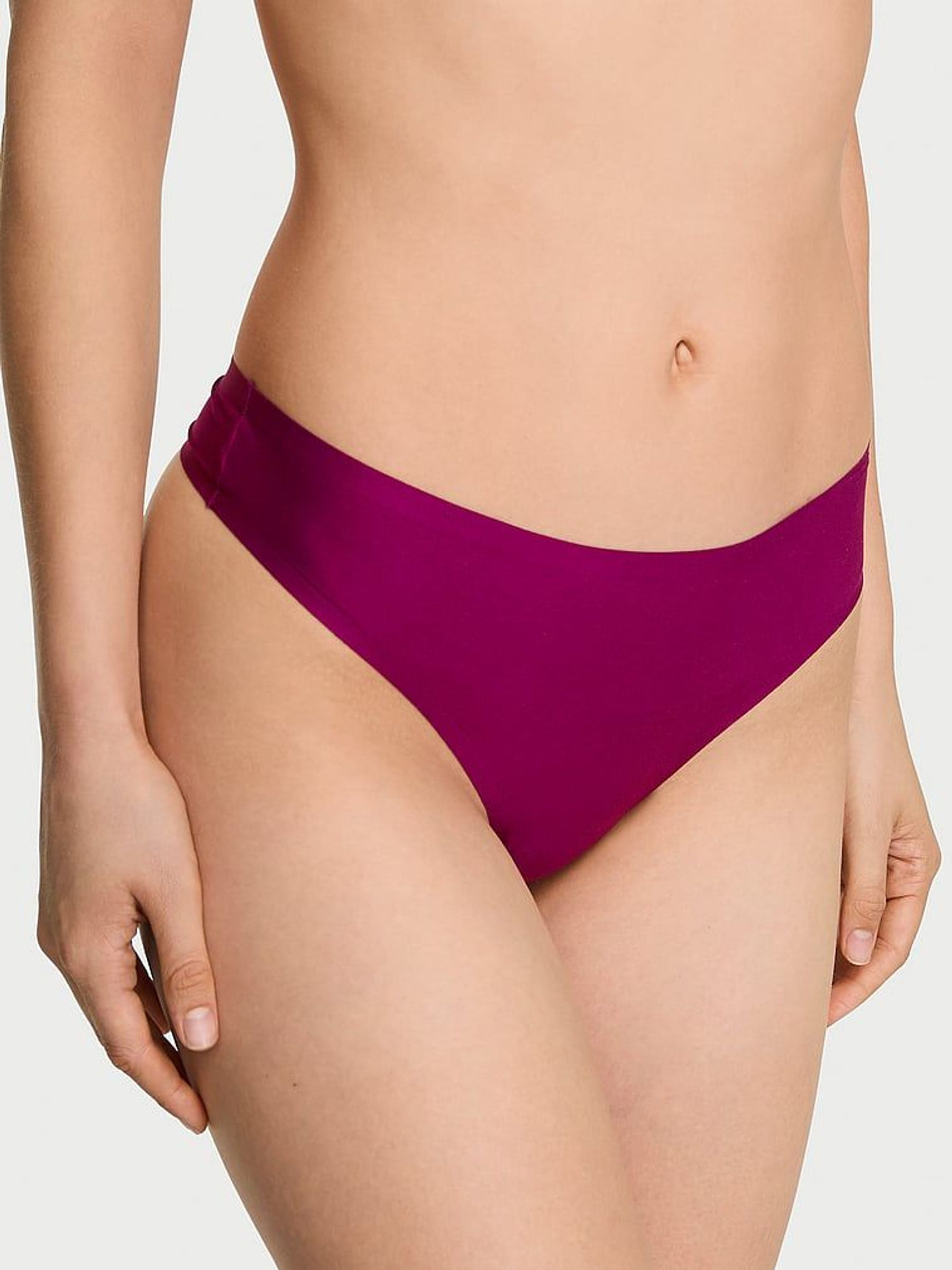 Fresh Jam Purple Thong Mid-Rise Knickers (W33458) | €18.50