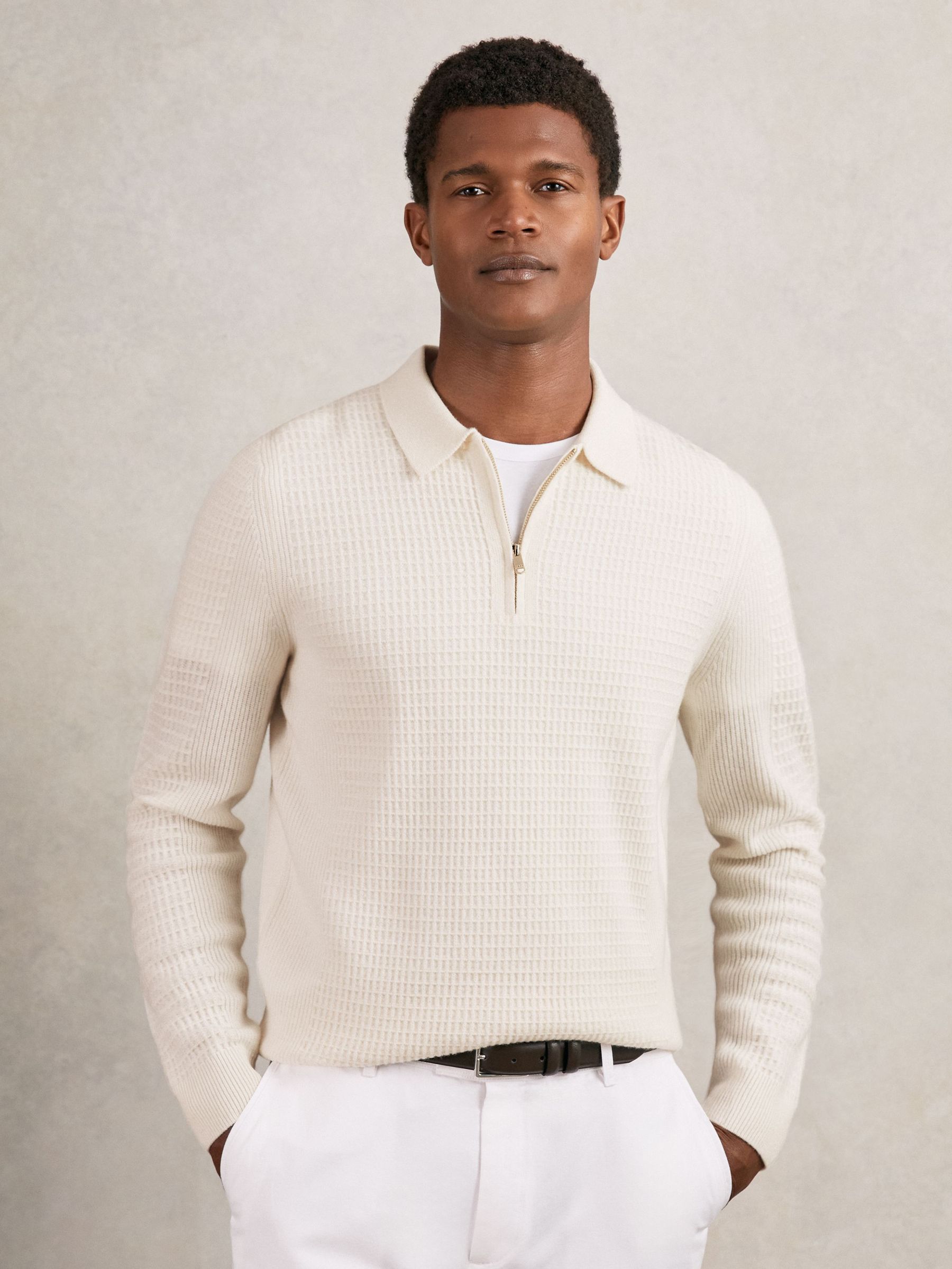 Polo Shirt in Off White (W38466) | CA$230