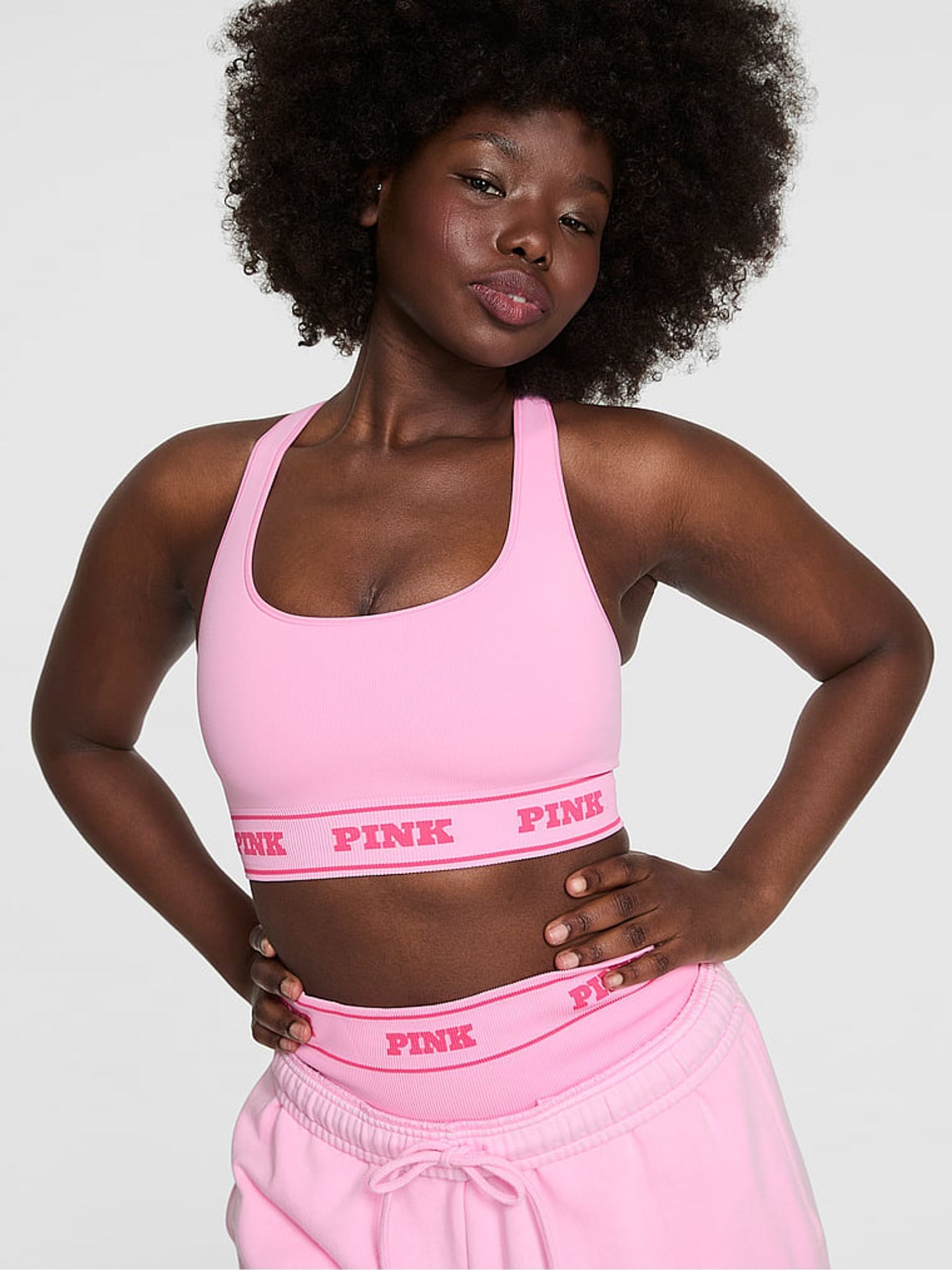 Pink Reversible Sports Bra (W39594) | €32