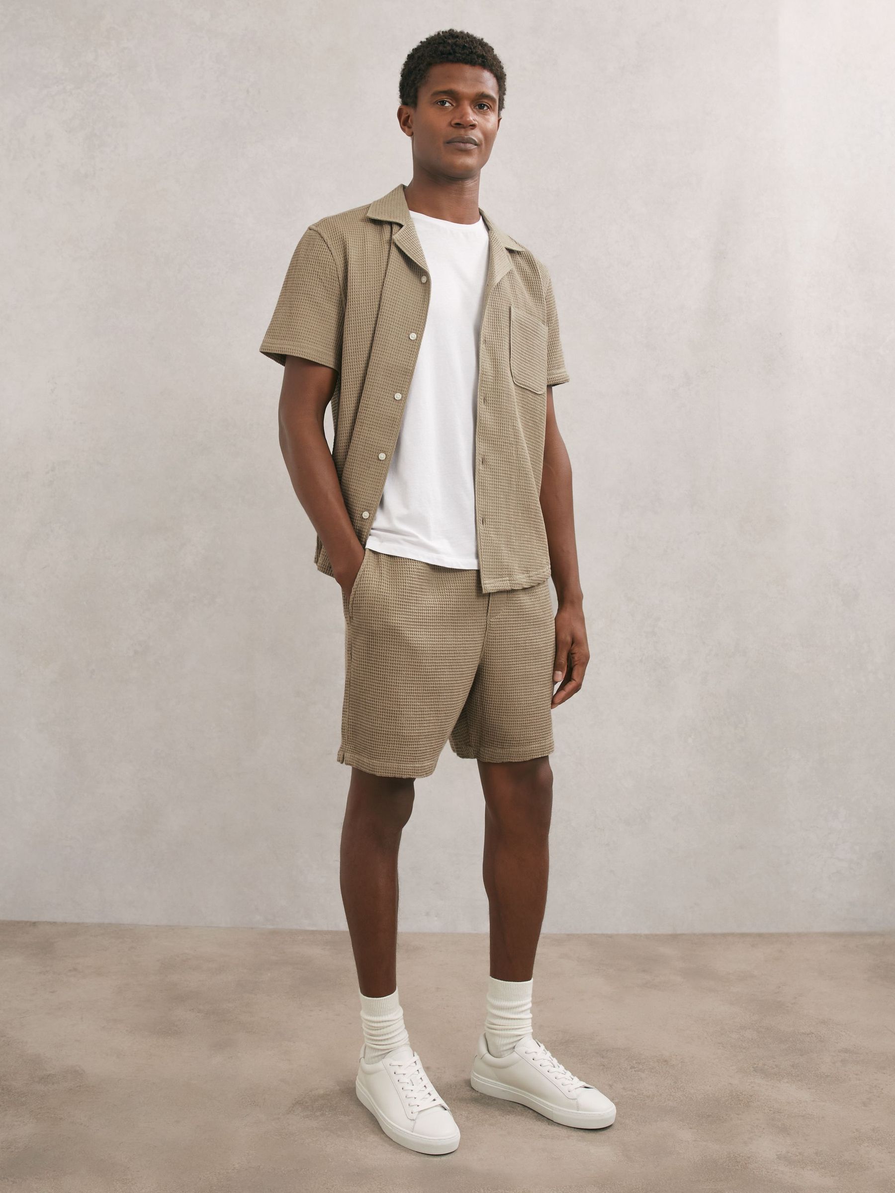 Paige Chalmers Shorts in Light Brown (W40863) | $350