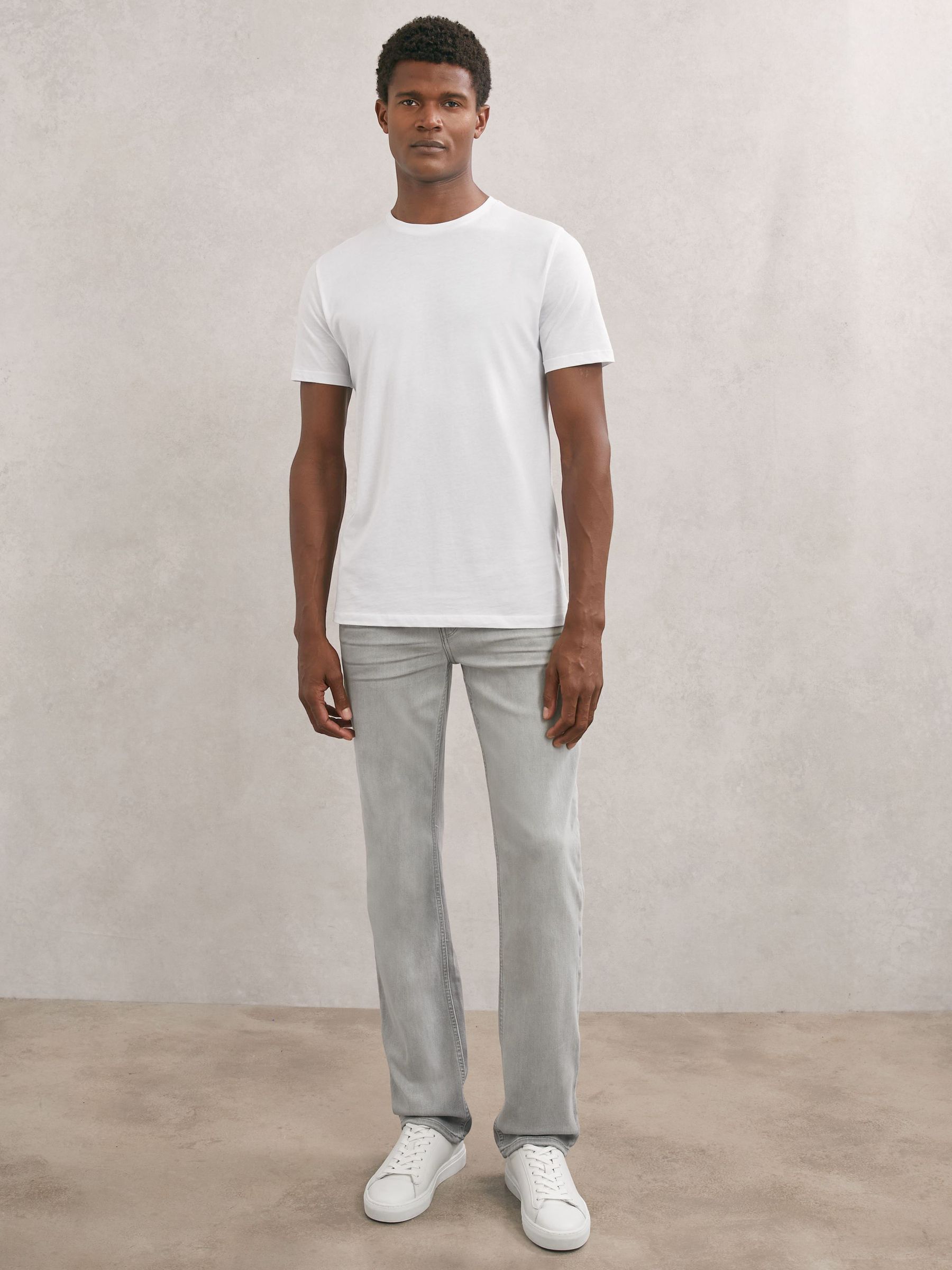 Paige Normandie Jeans in Light Grey (W40866) | Kč7,835