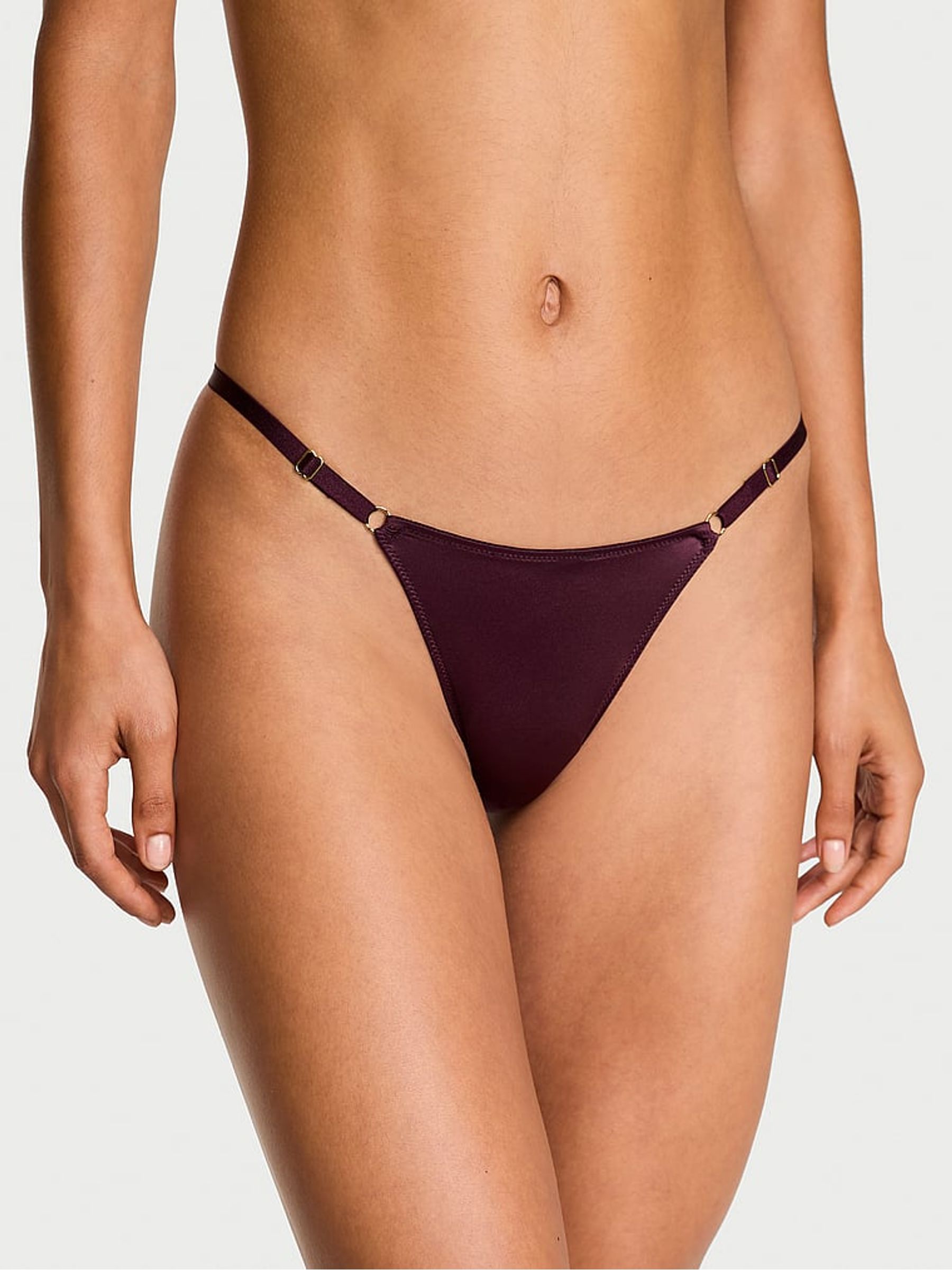 Winter Wine Red G-String Knickers (W41562) | €17.50