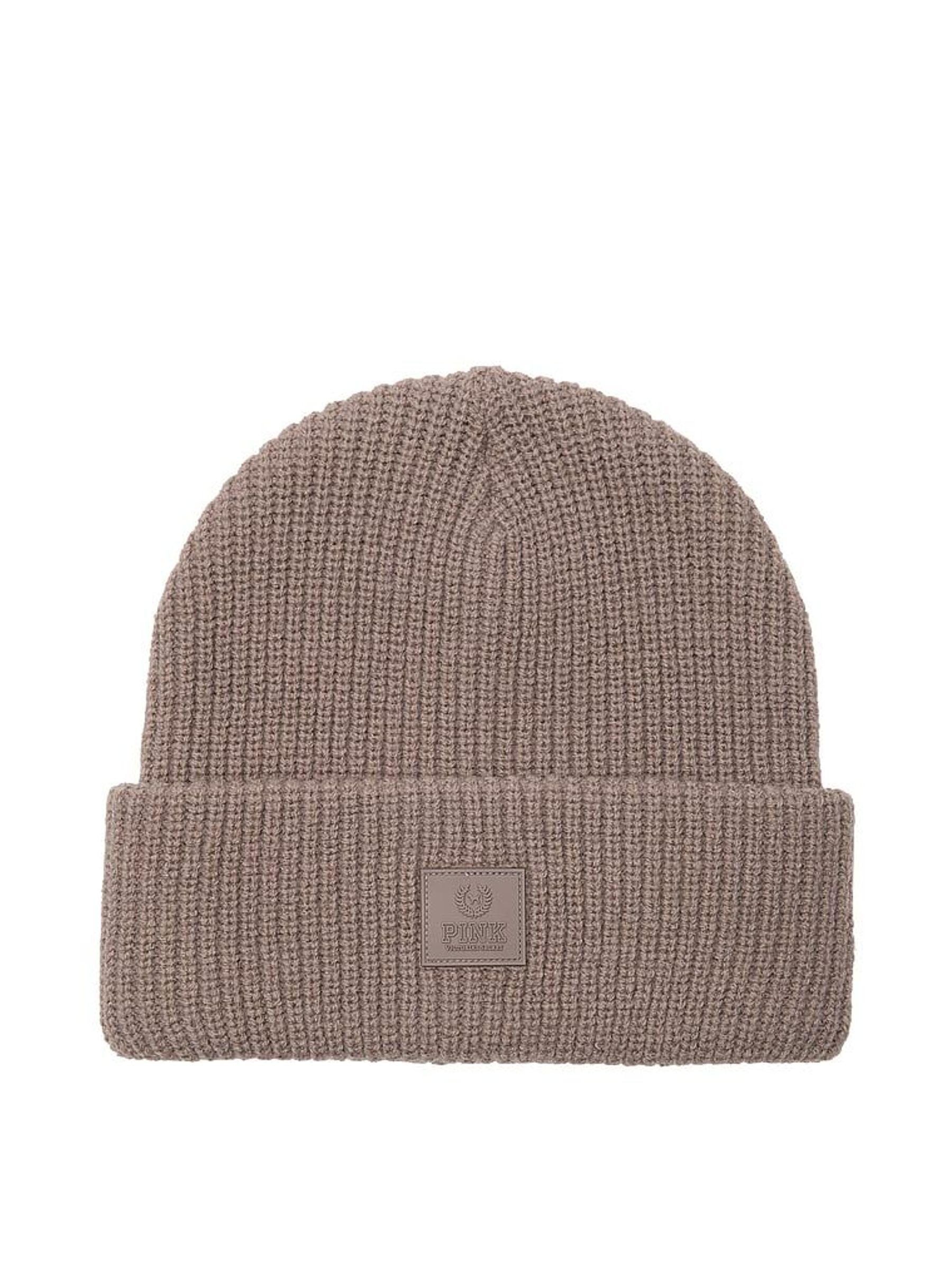 Iced Coffee Brown Rib Knit Beanie (W45534) | €20