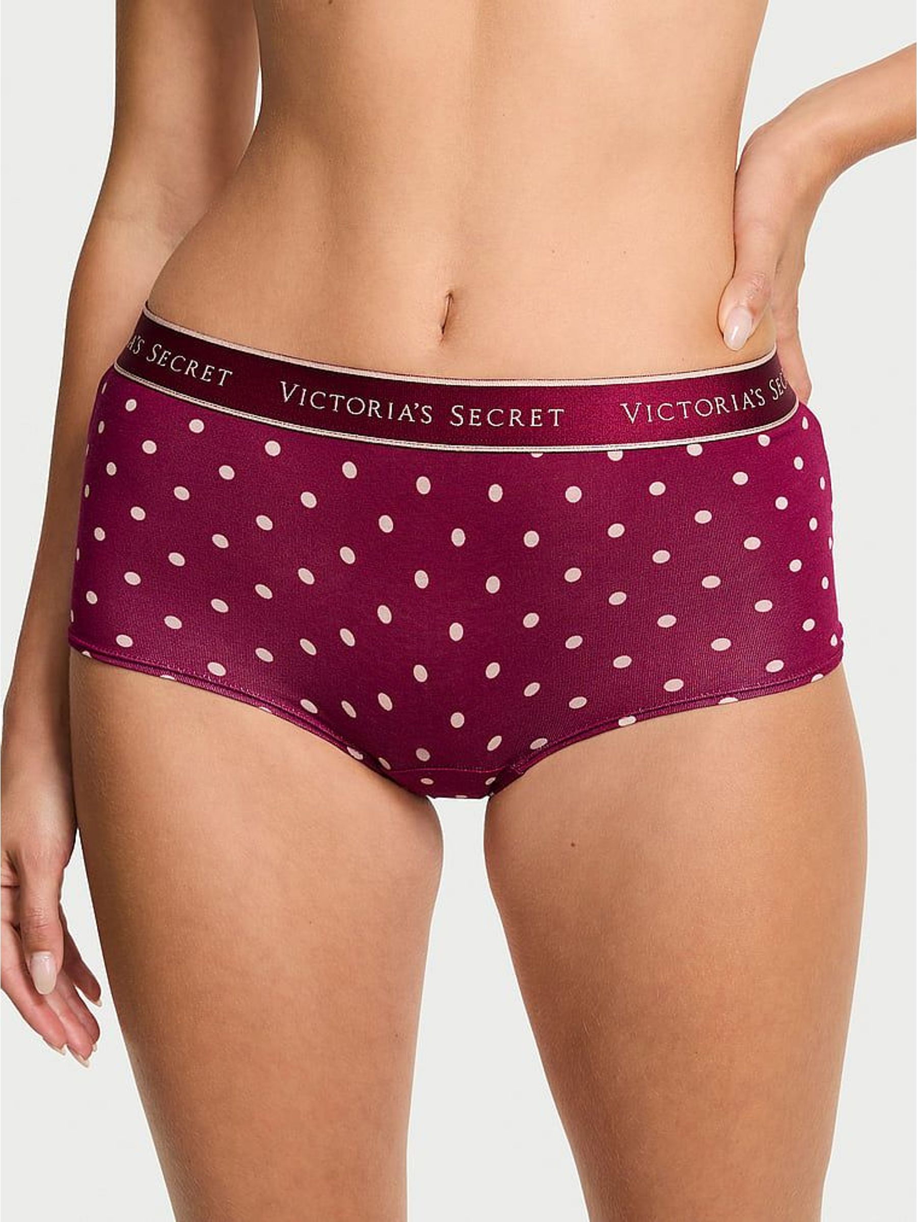 Fresh Jam Dot Purple Short Logo Knickers (W45540) | €11.50