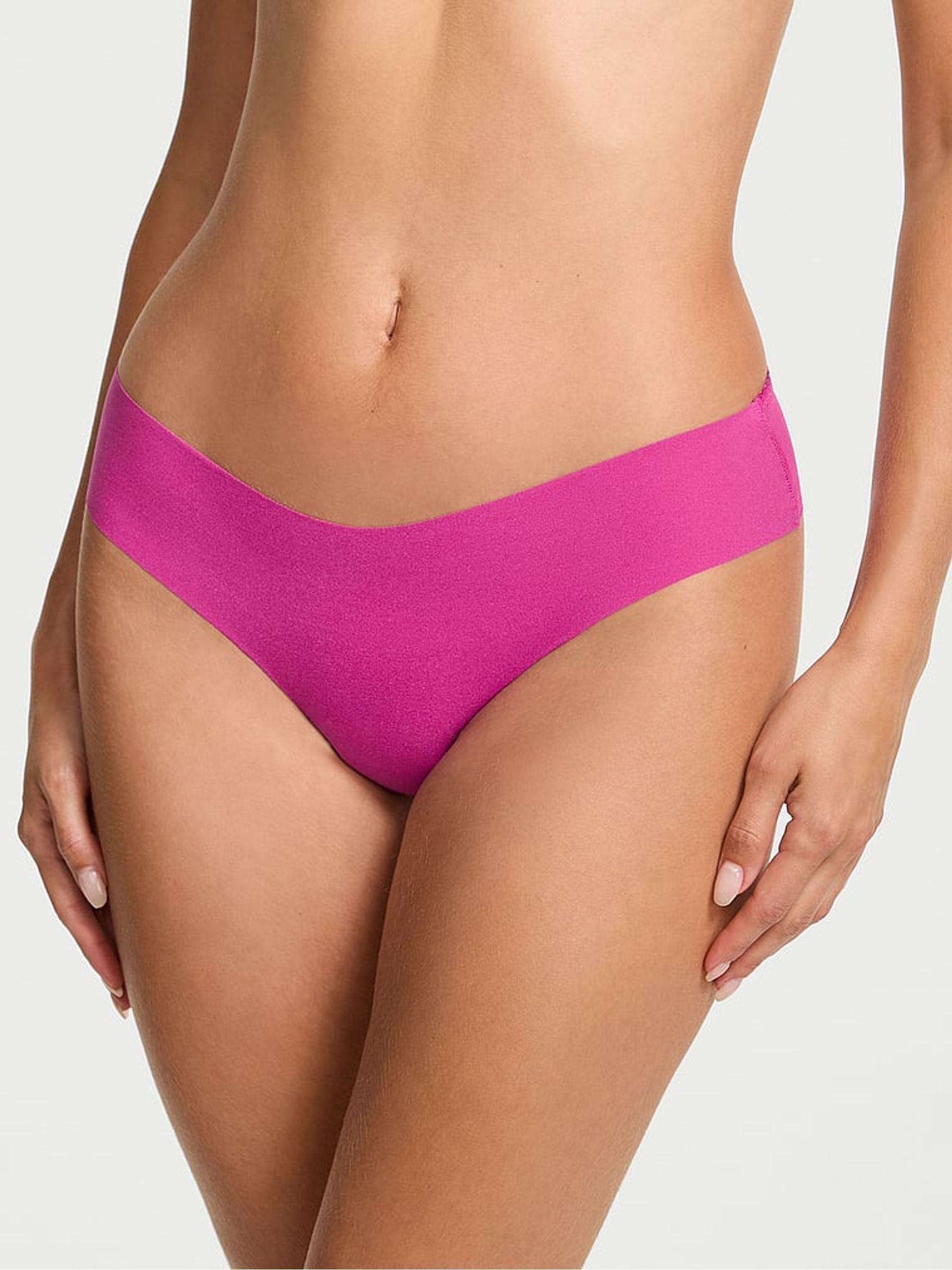 Allure Pink Thong Sheer Logo Knickers (W45563) | €11.50