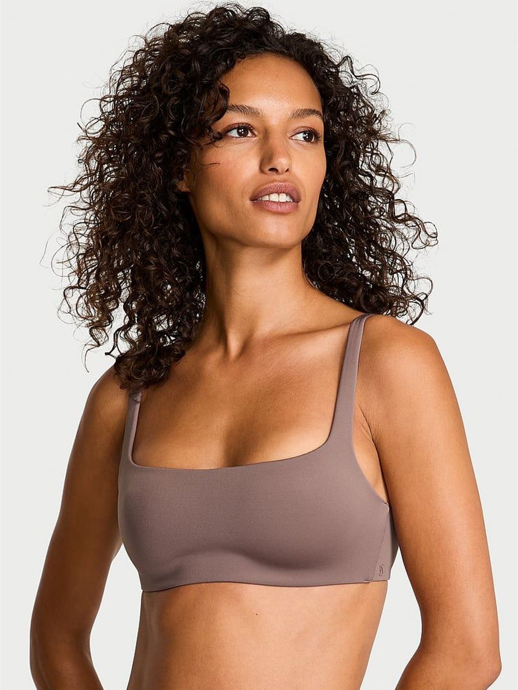 Cloudy Grey Scuba Lightly Lined Scoop Bra (W45617) | €36