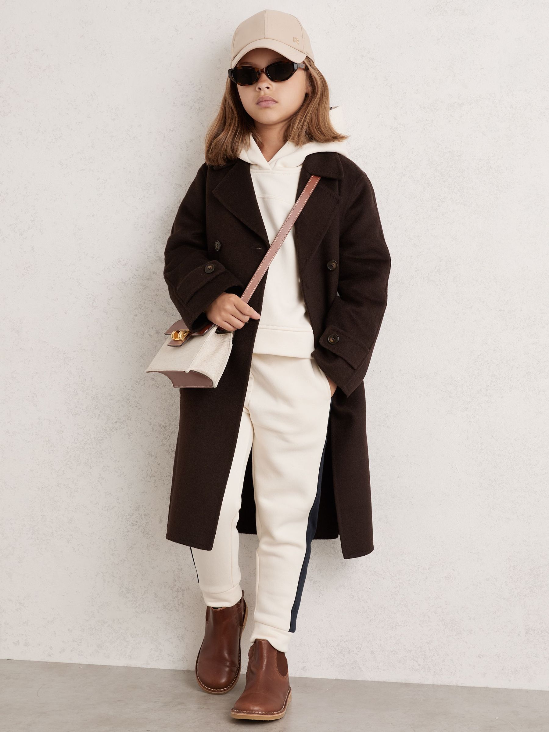 Coat in Chocolate Brown (W46462) | €155