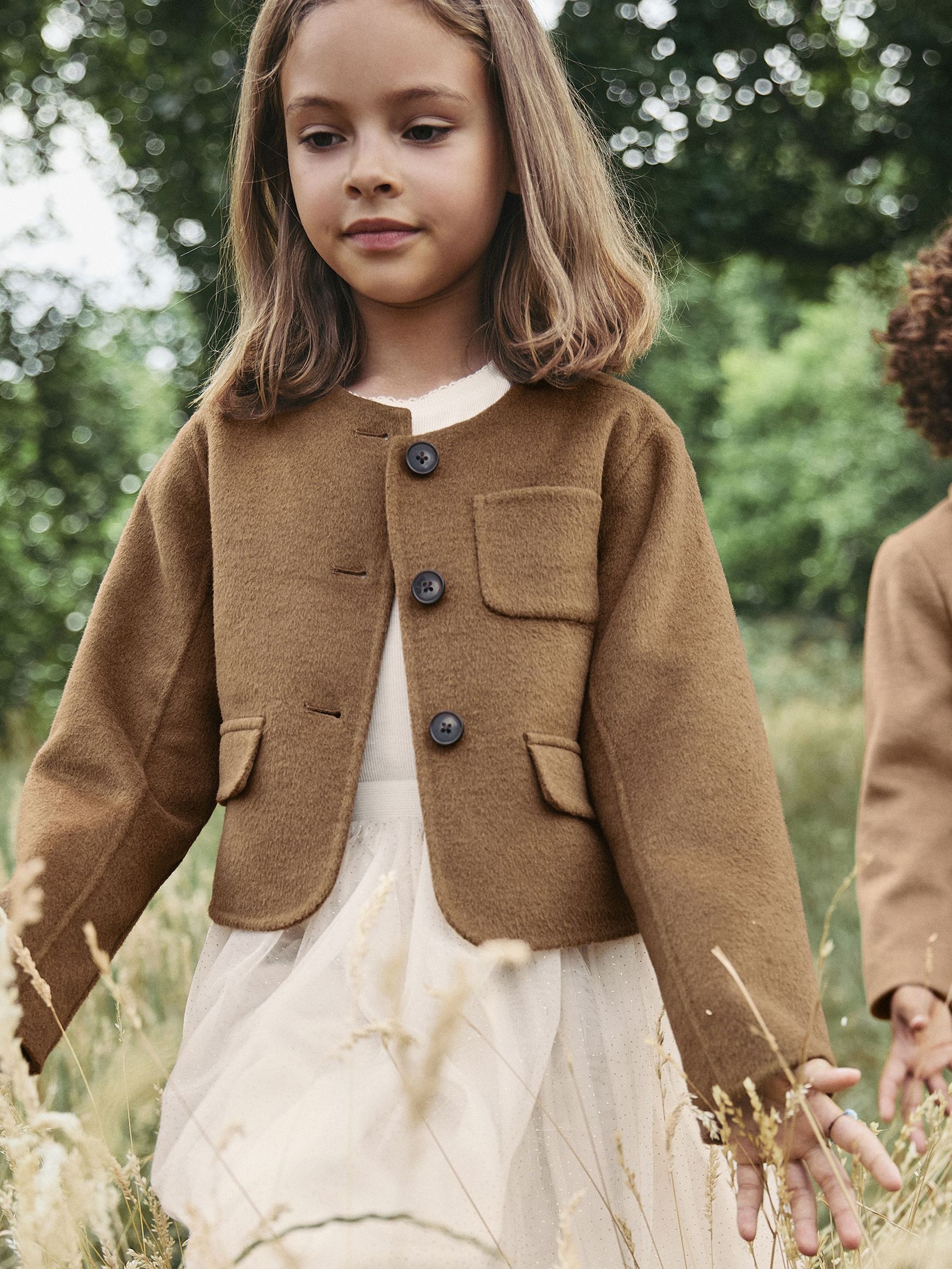 Jacket in Camel (W46465) | CHF 125