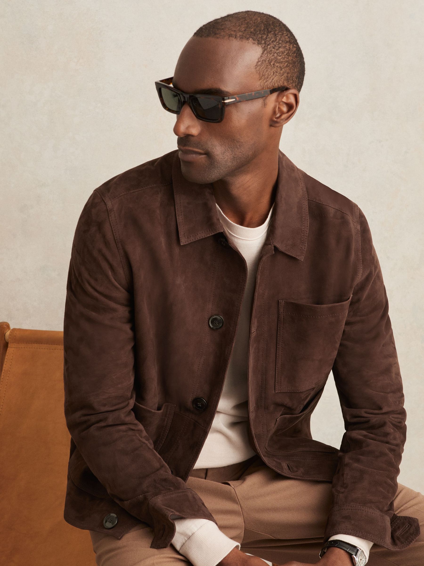 Jacket in Chocolate Brown (W49649) | €570