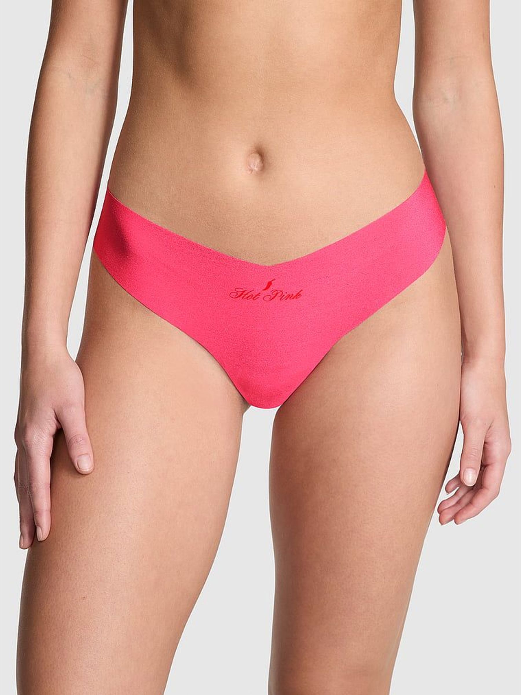 Double Bubble Pink Thong No Show Knickers (W49904) | €11.50