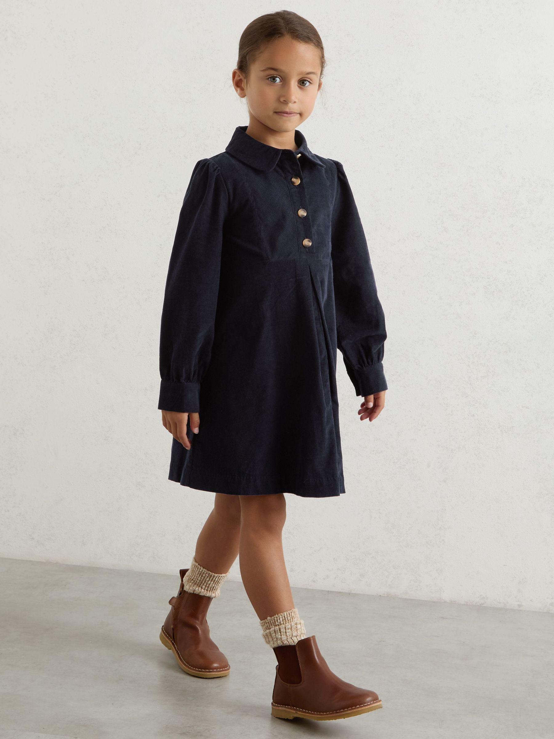 Dress in Navy (W51481) | 360 QAR