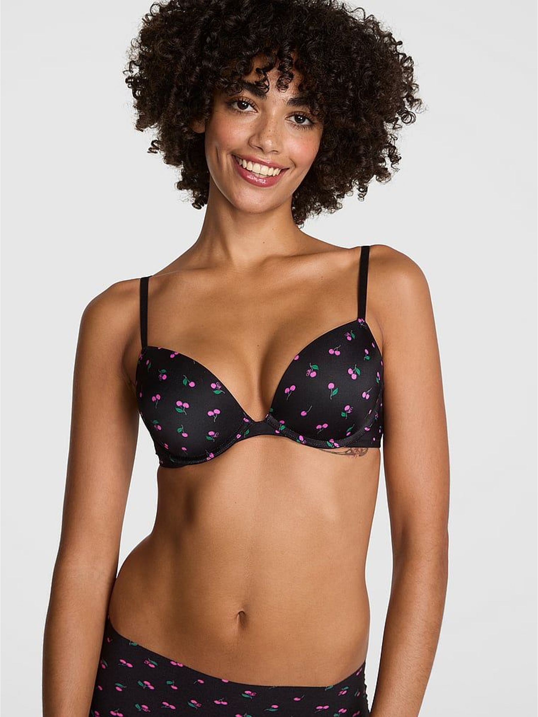 Black Cherry Super Push Up Bra (W52779) | €36
