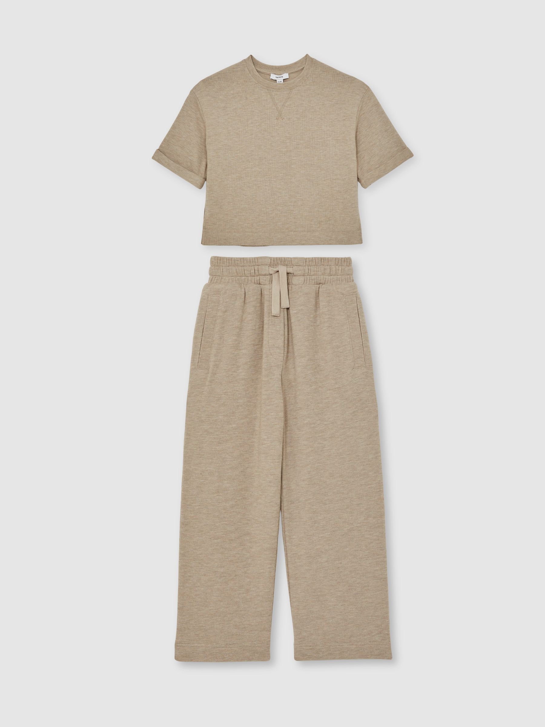 13-14 yrs Top And Trousers Lounge Set in Oatmeal (W61975) | €95