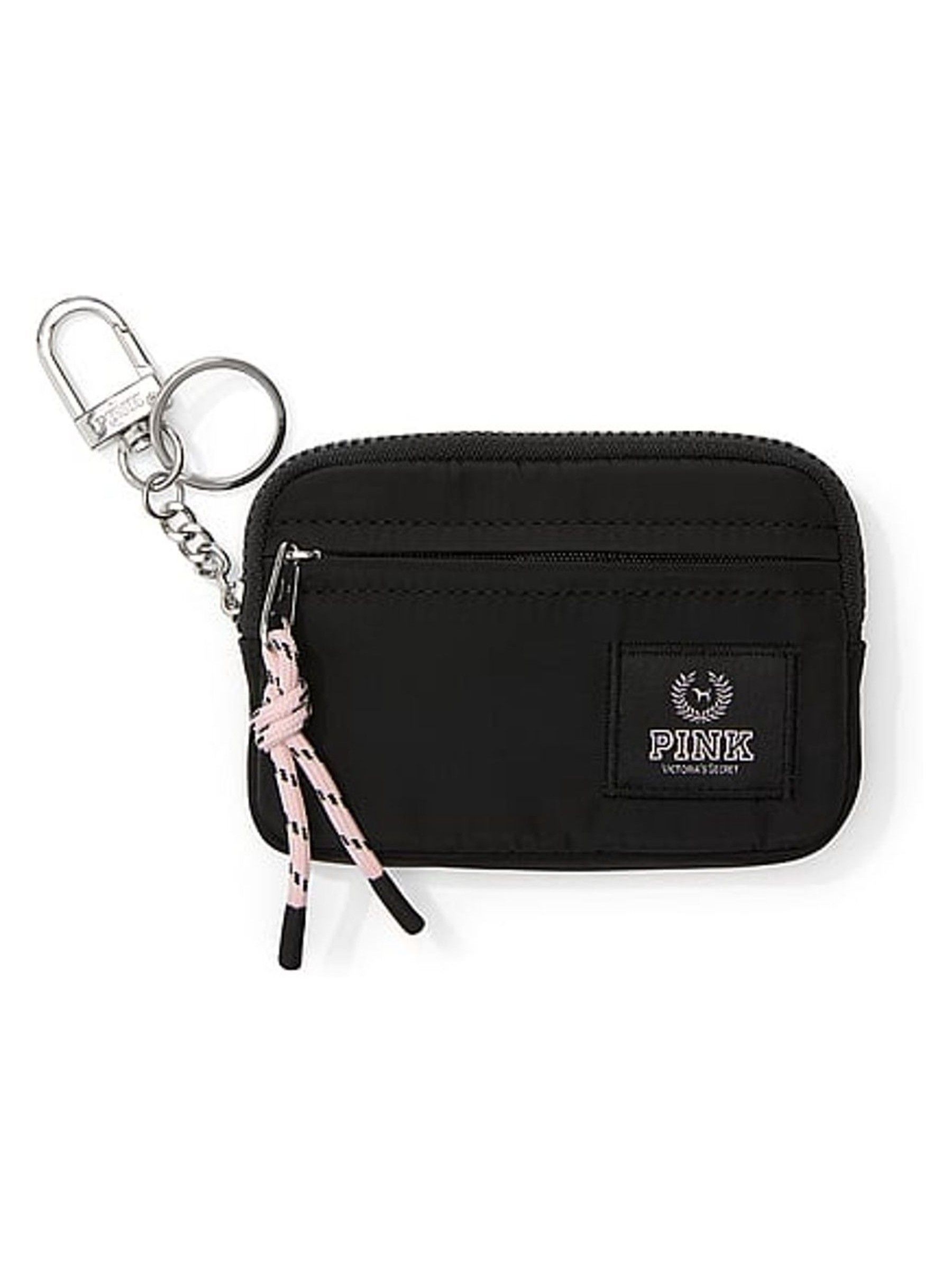 Black Zip Pouch Keychain (W64707) | €20