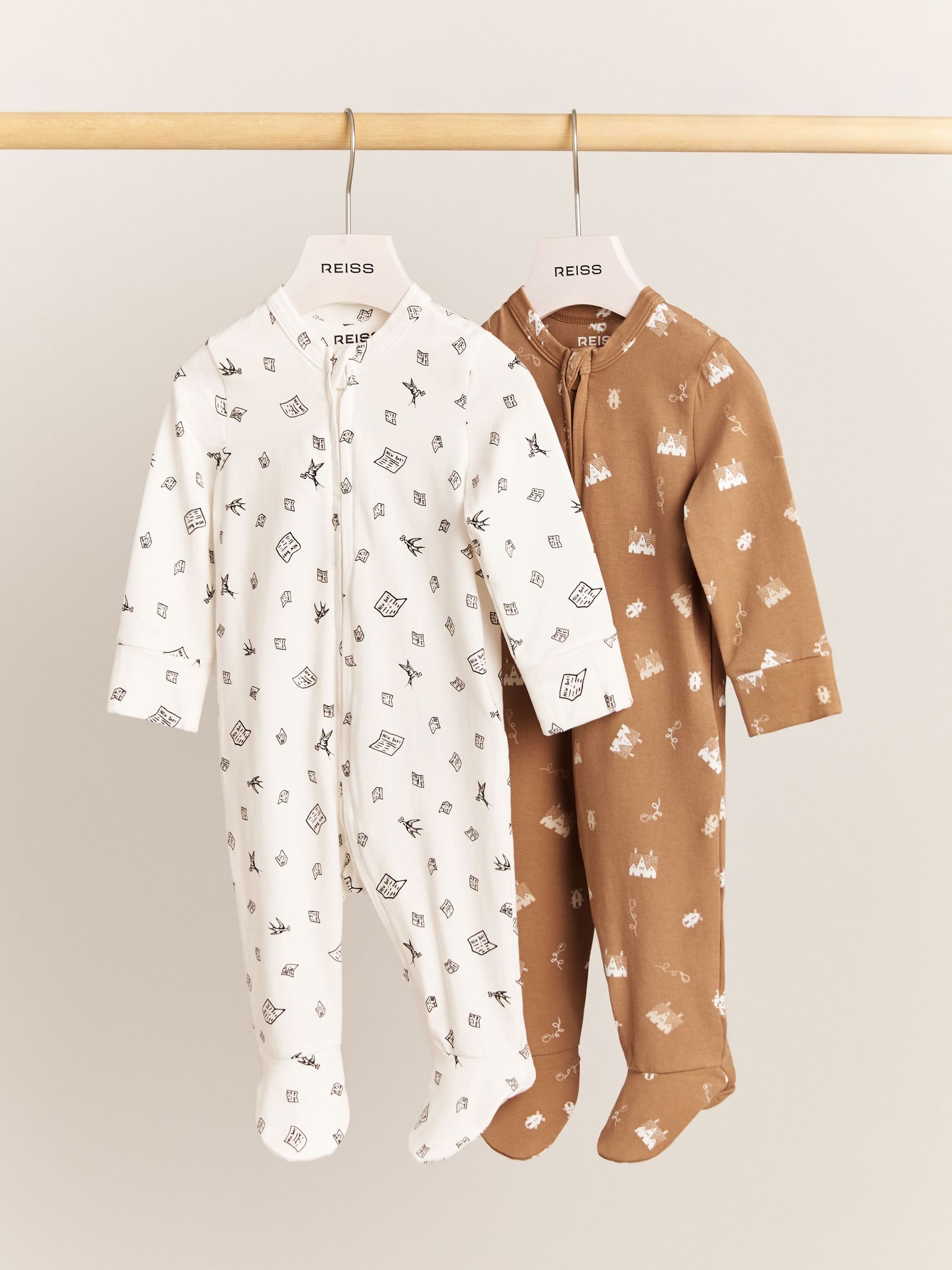 Sleepsuit Set in Neutral (W64744) | €75