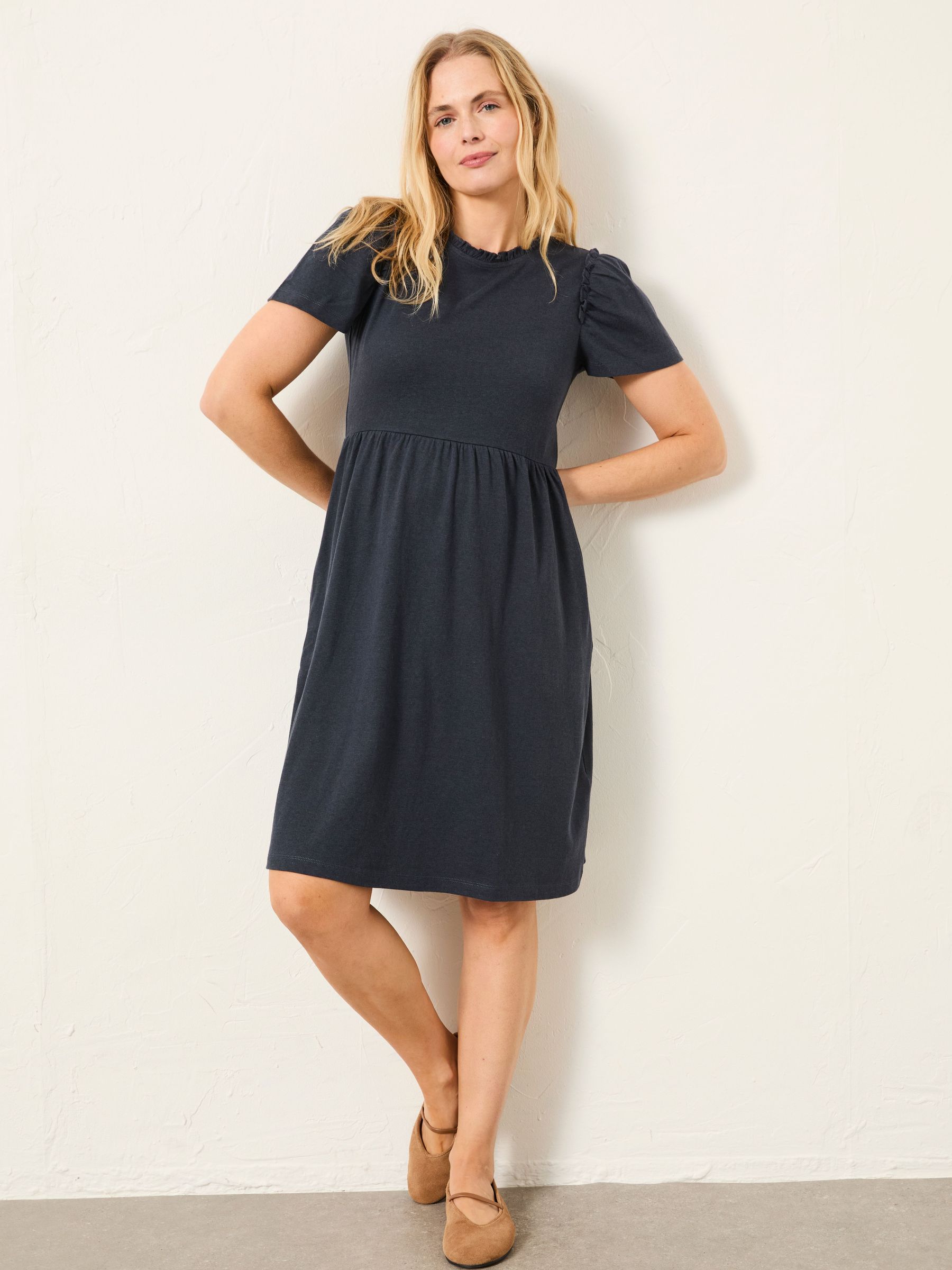Navy Regular Josie Jersey Dress (W66060) | €68.50