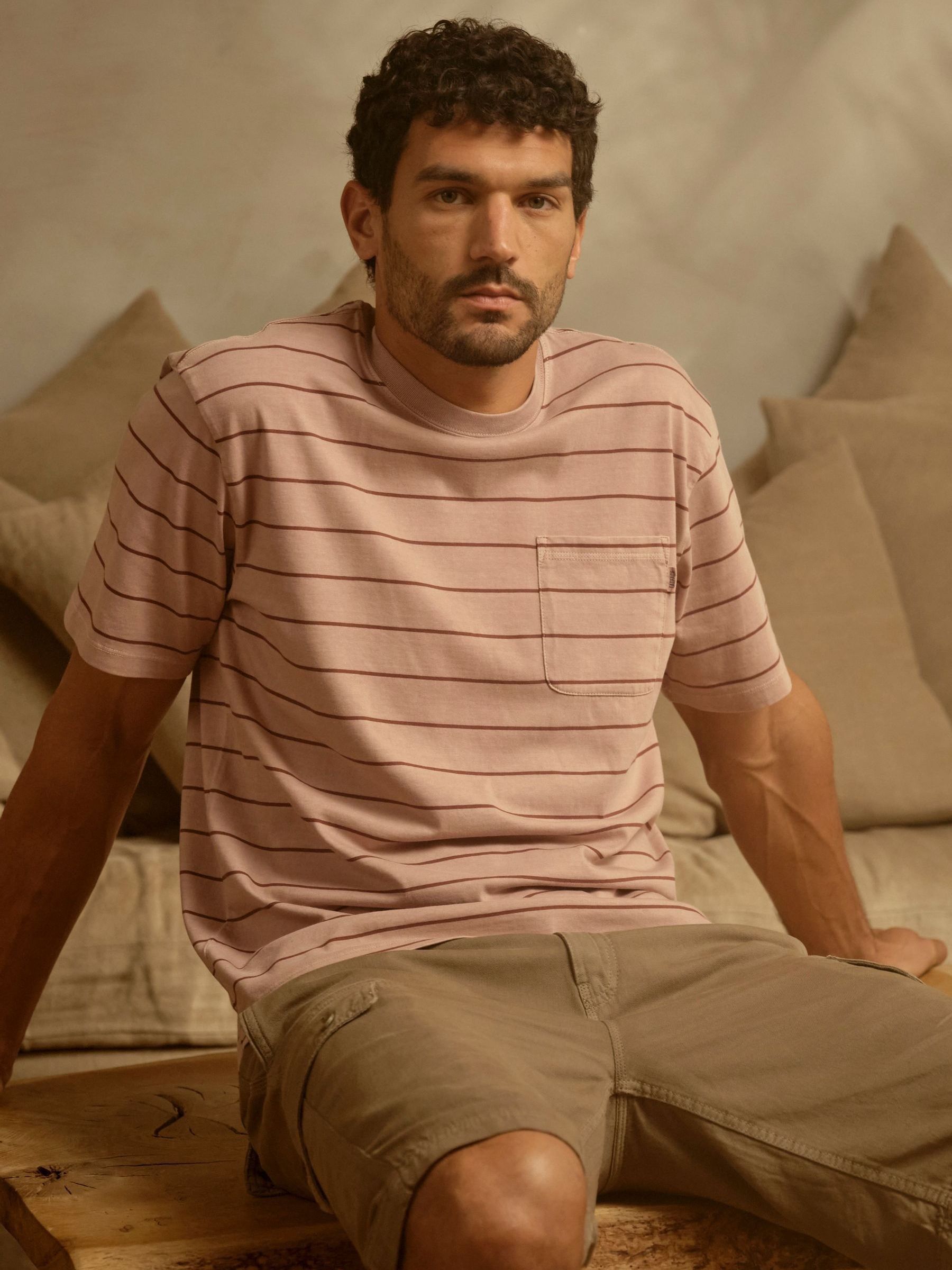 Crompton Pink Stripe Tshirt (W66247) | €36.50