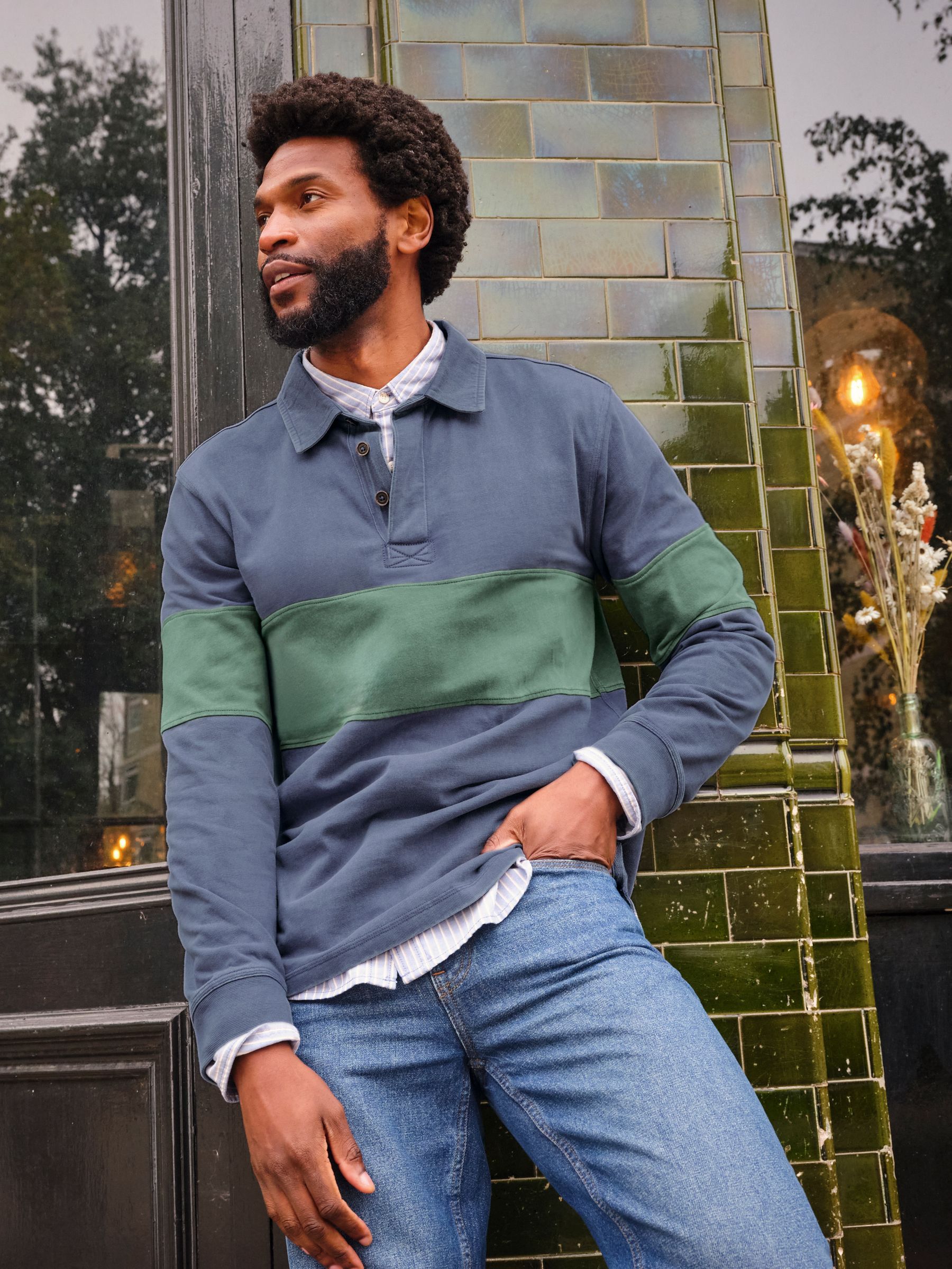 Men's Striped T-Shirts & Tops | FatFace US