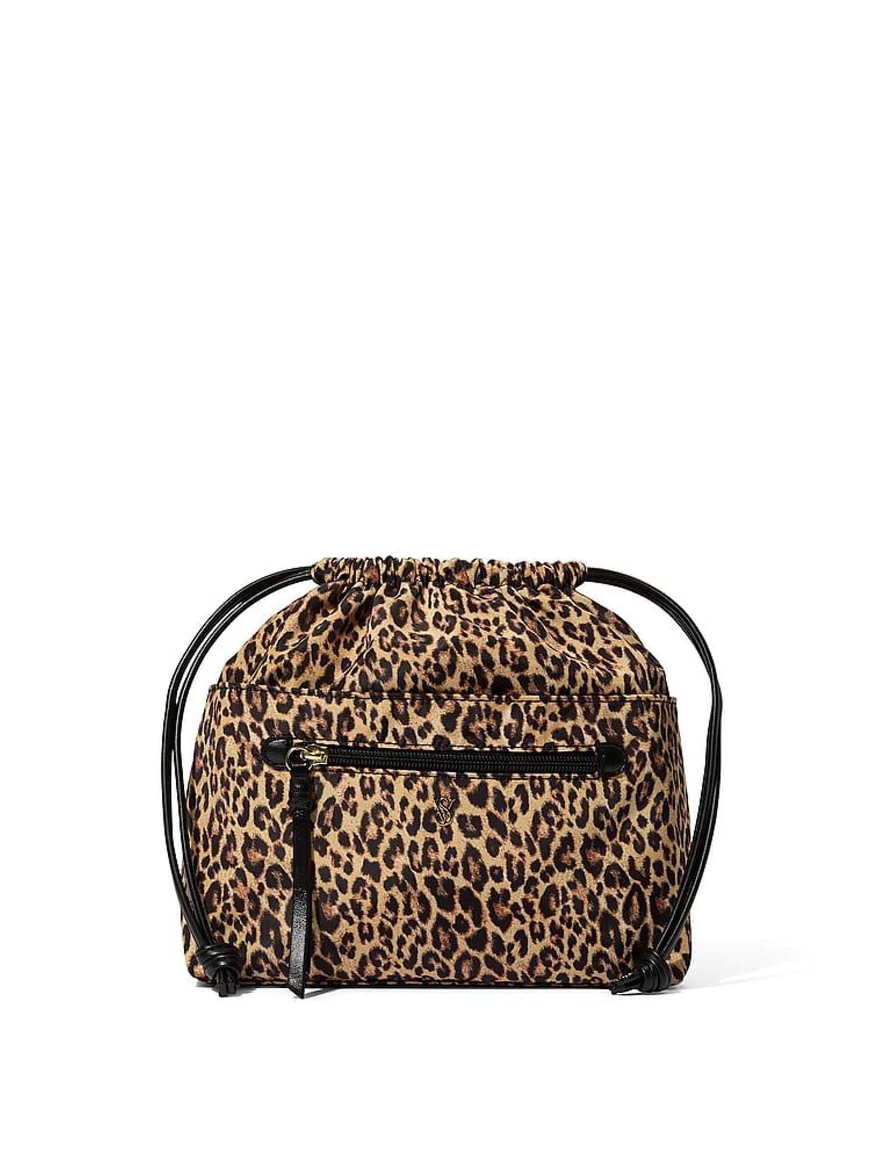 Leopard Brown Cinch Makeup Bag (W67108) | €50