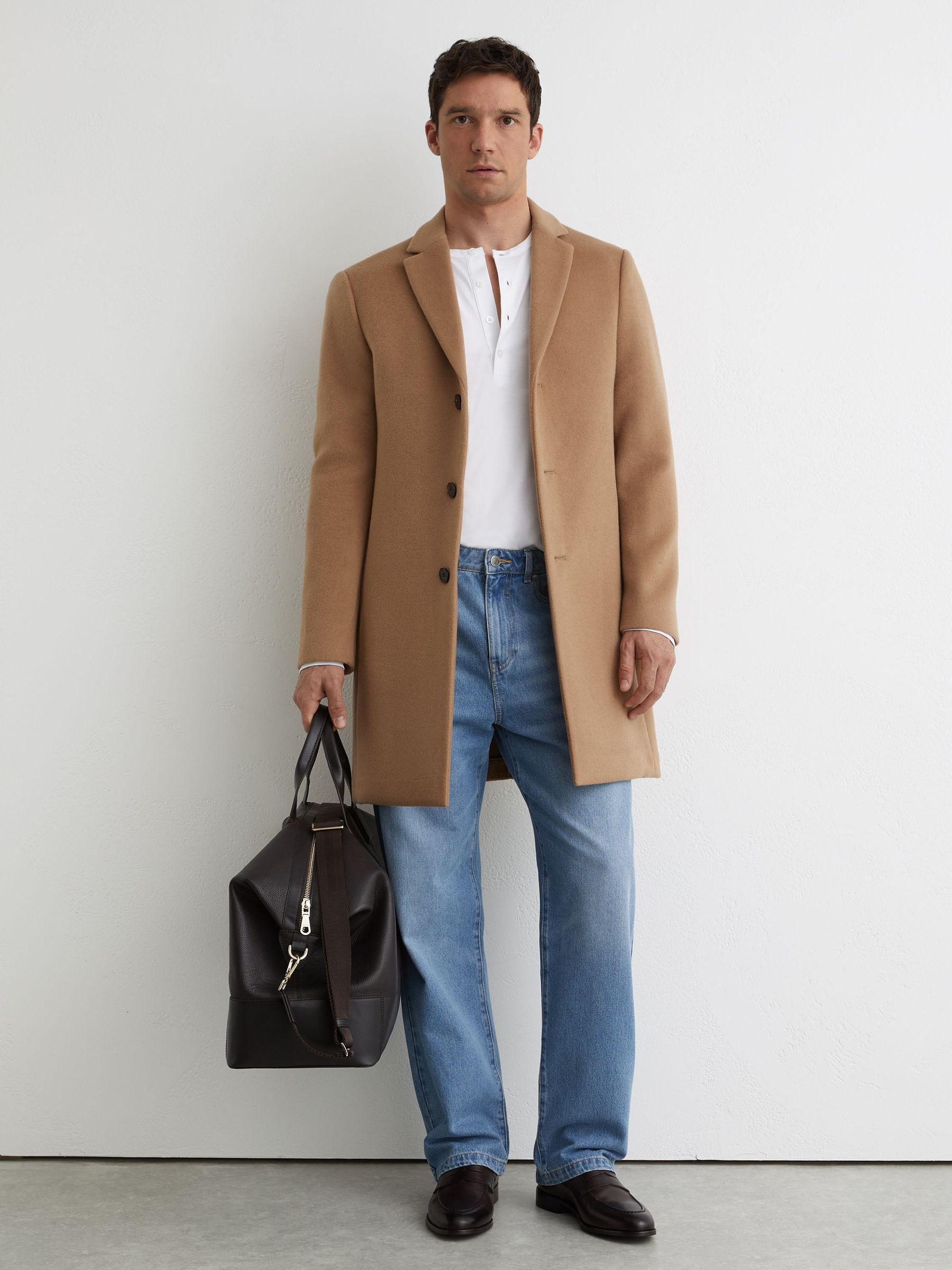 Coat in Camel (W69585) | $560