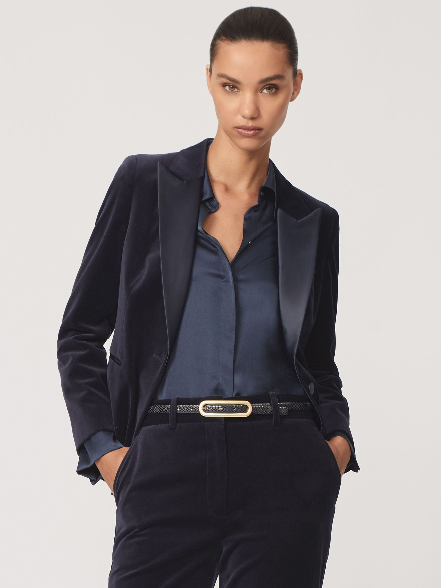 Suit Jacket in Navy (W71089) | 1,525 QAR
