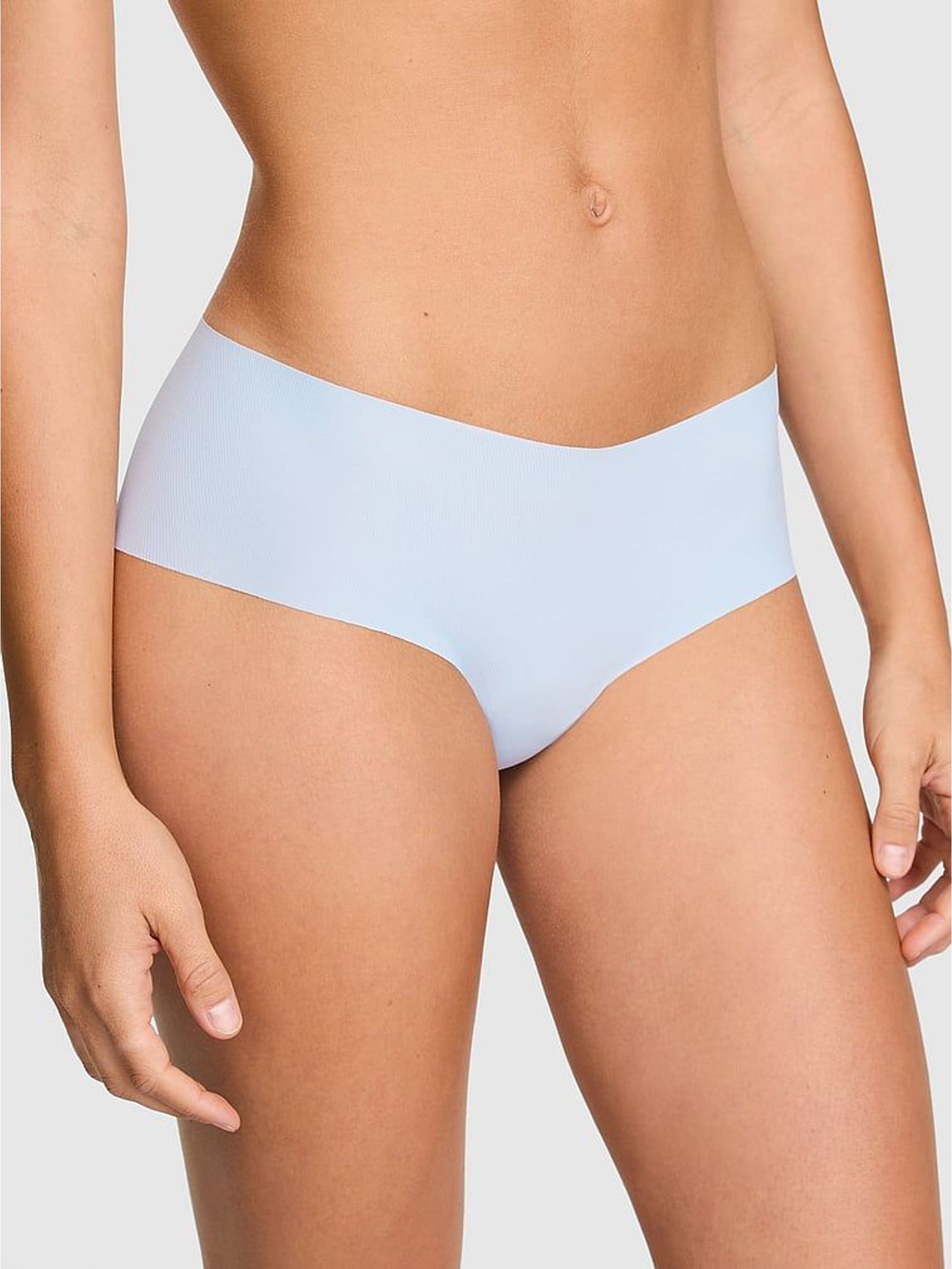 Icy Blue Cheeky No Show Rib Knickers (W71460) | €13