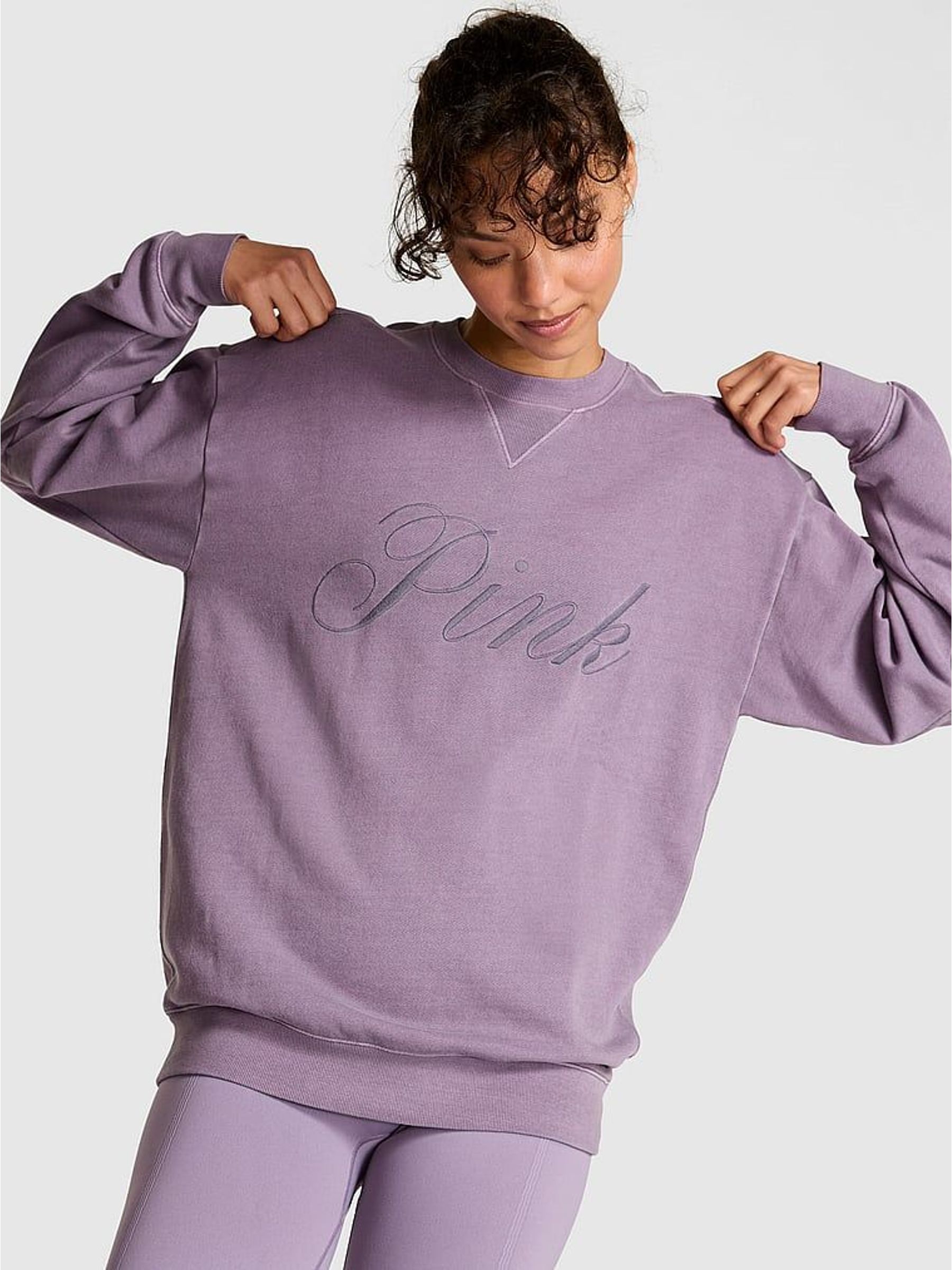 Frozen Plum Purple Fleece Sweatshirt (W71694) | €71