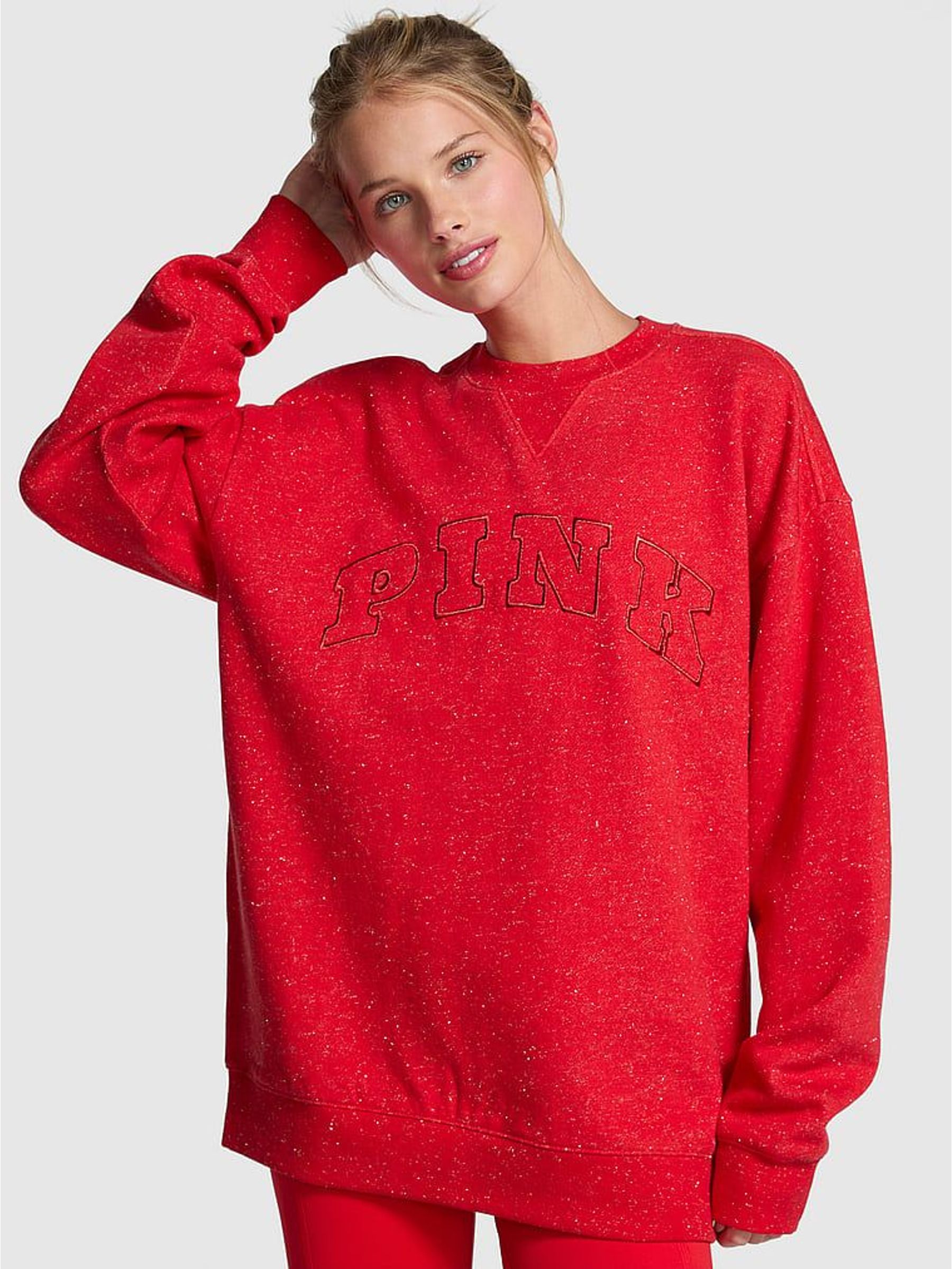 Heather Red Fleece Sweatshirt (W71742) | €71