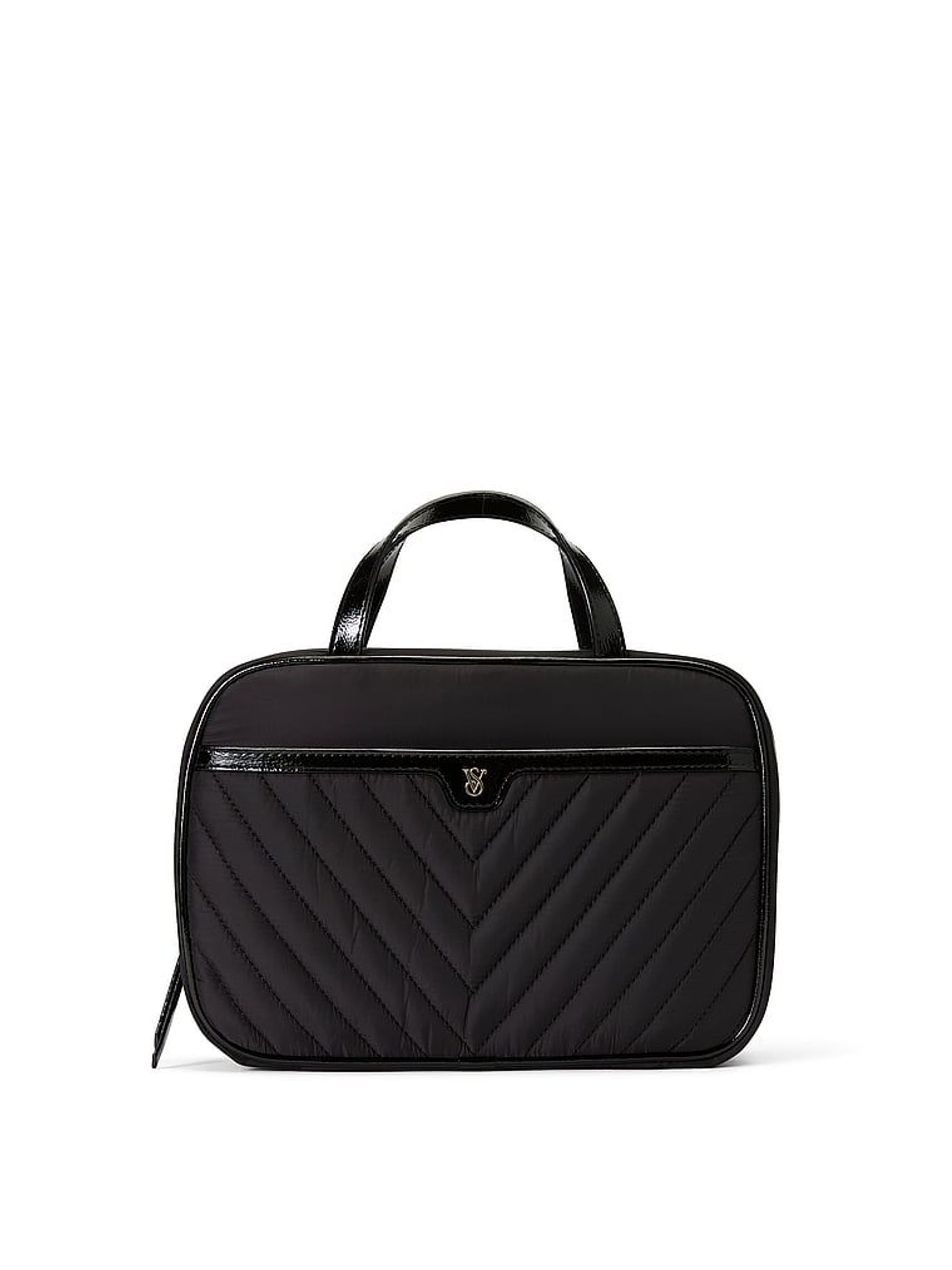 Black VQuilt Jetsetter Hanging Makeup Bag (W71803) | €50