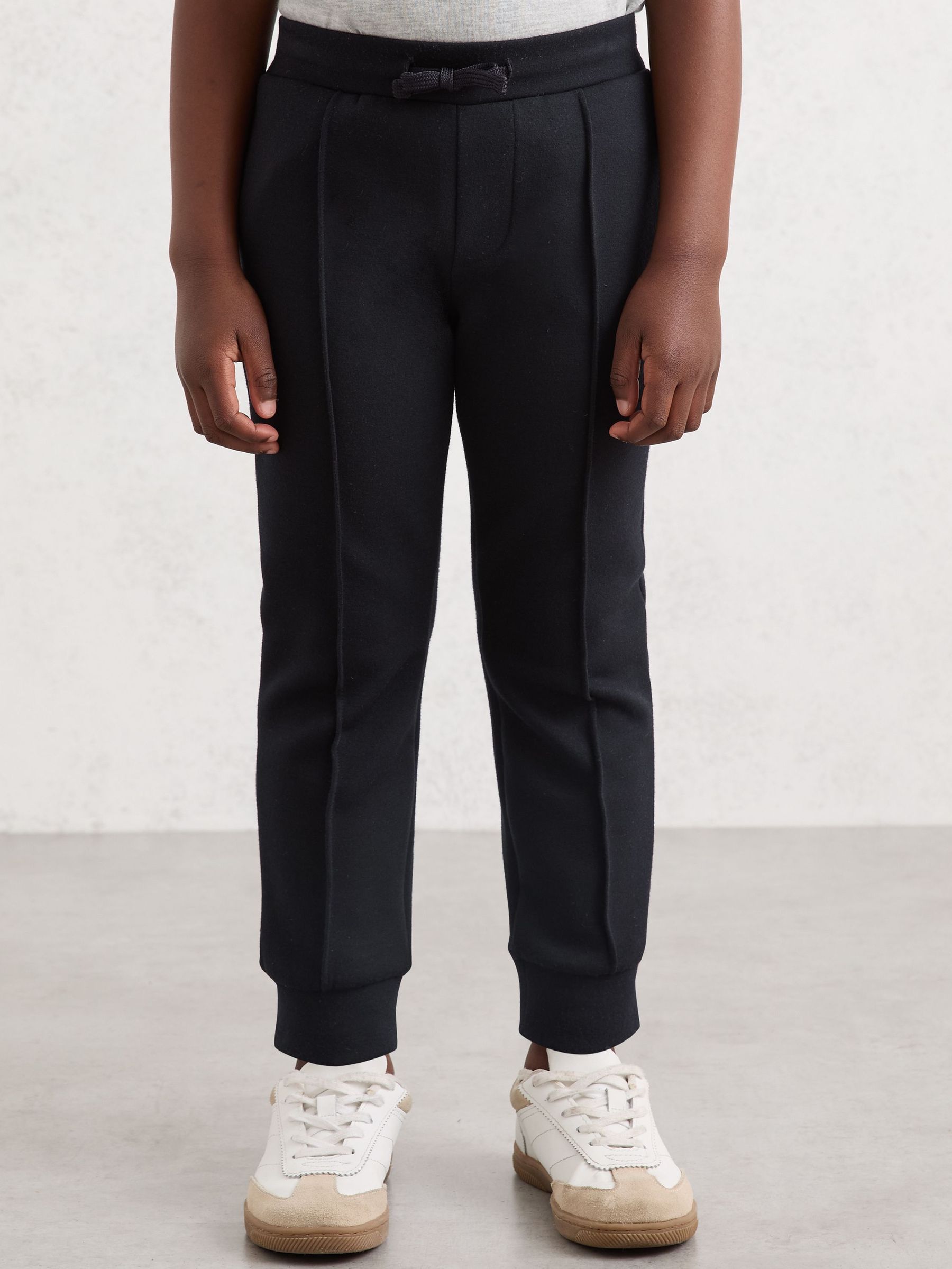 9-13 yrs Interlock Drawstring Joggers in Navy Blue (W74950) | 200 QAR