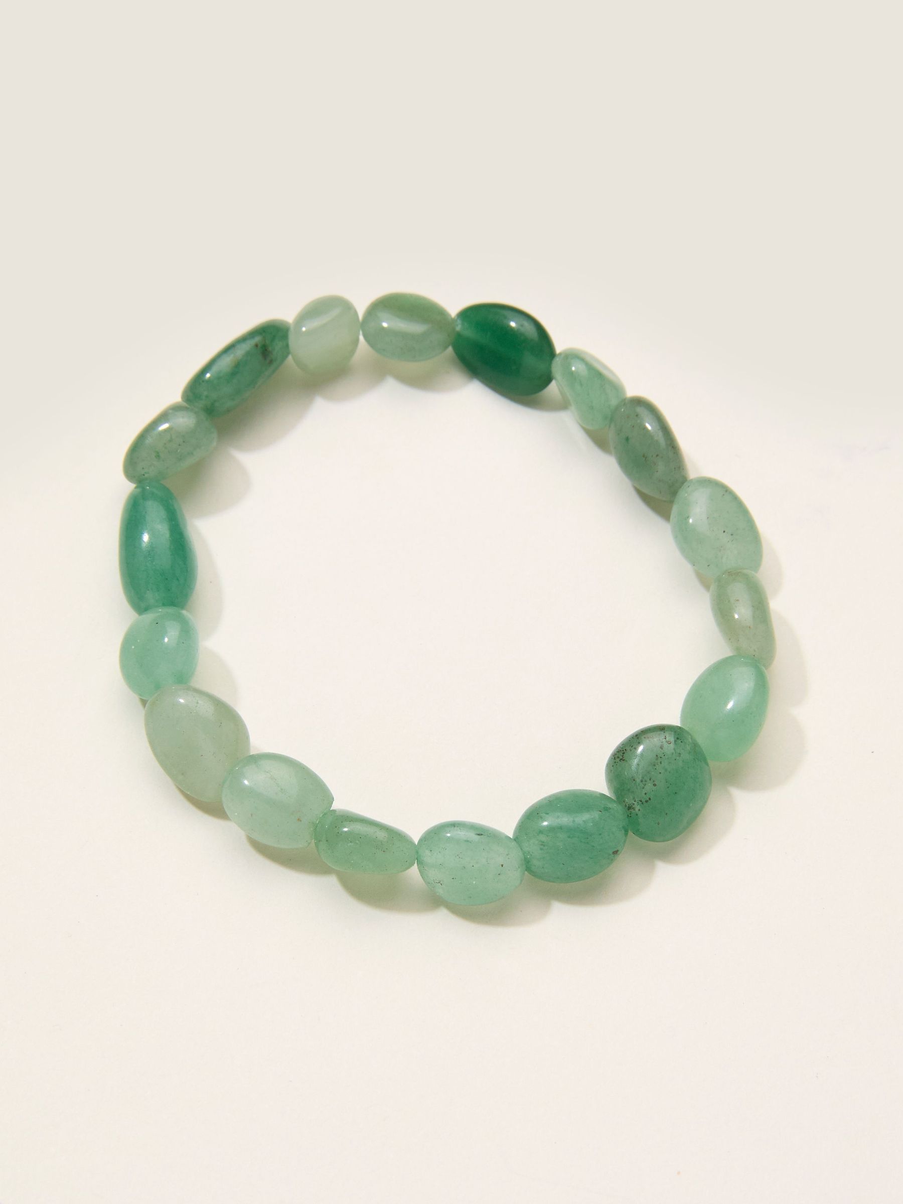 Green Stone Stretch Bracelet (W75177) | €19