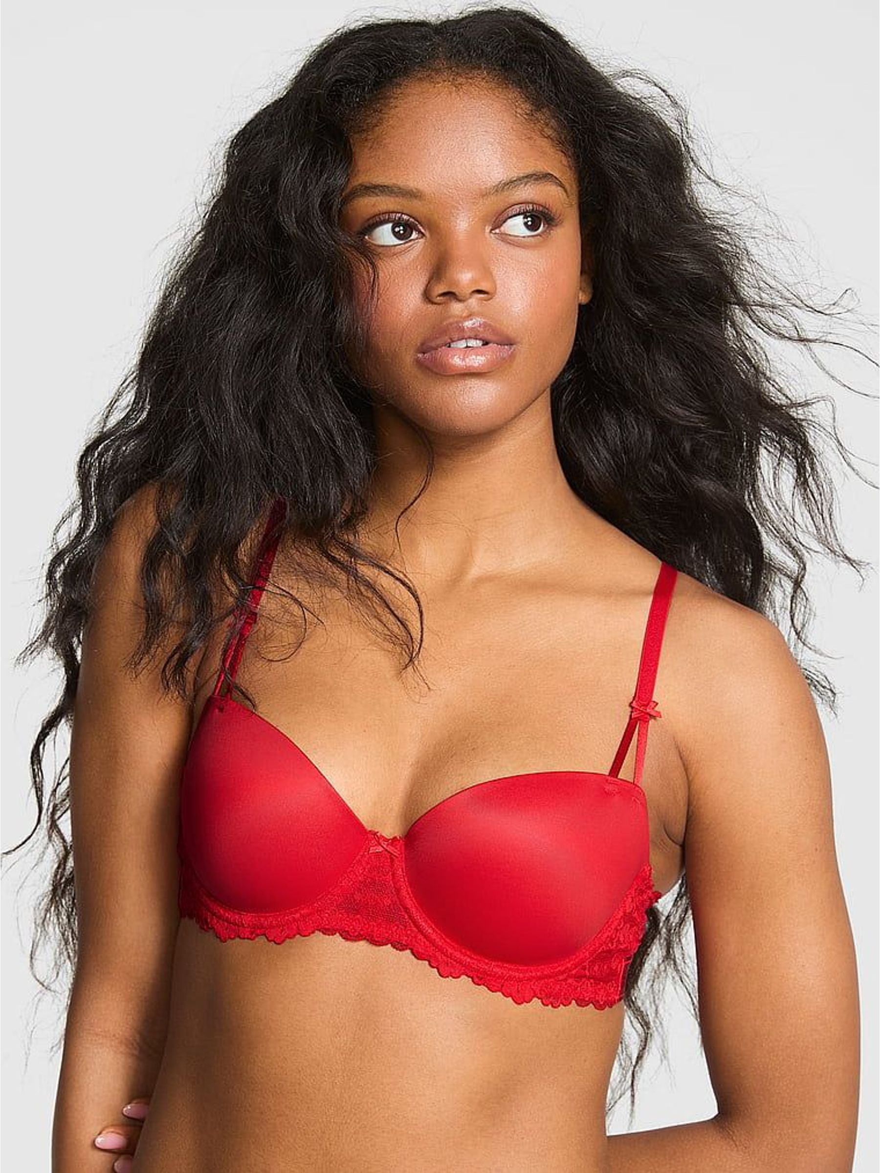 Red Pepper Lightly Lined Balcony Lace Smooth Cup Lightly Lined Balcony Bra (W75411) | €45
