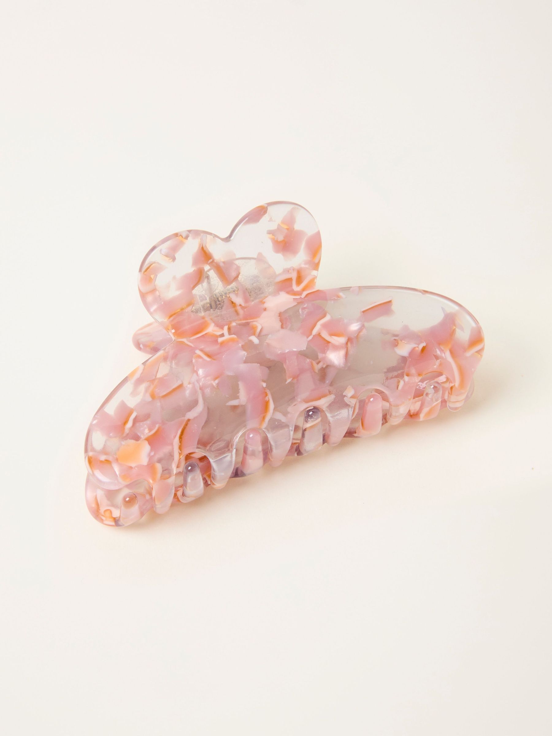 Pink Heart Claw Clip (W75784) | €13.50