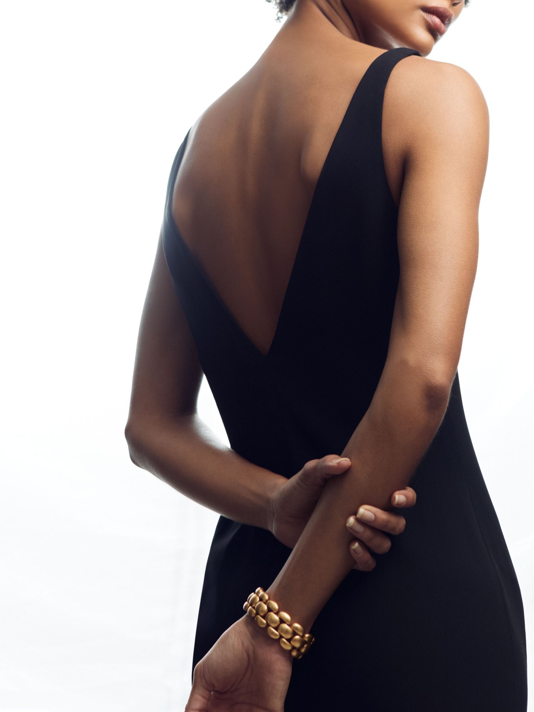 Tone Dome Link Bracelet in Gold (W77821) | €130